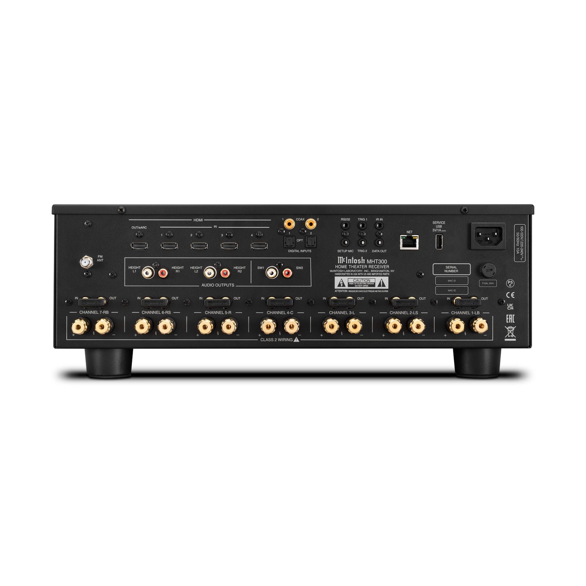 McIntosh Labs MHT300 - Home Theater Receiver, McIntosh Labs, AV Receiver - AVStore.in