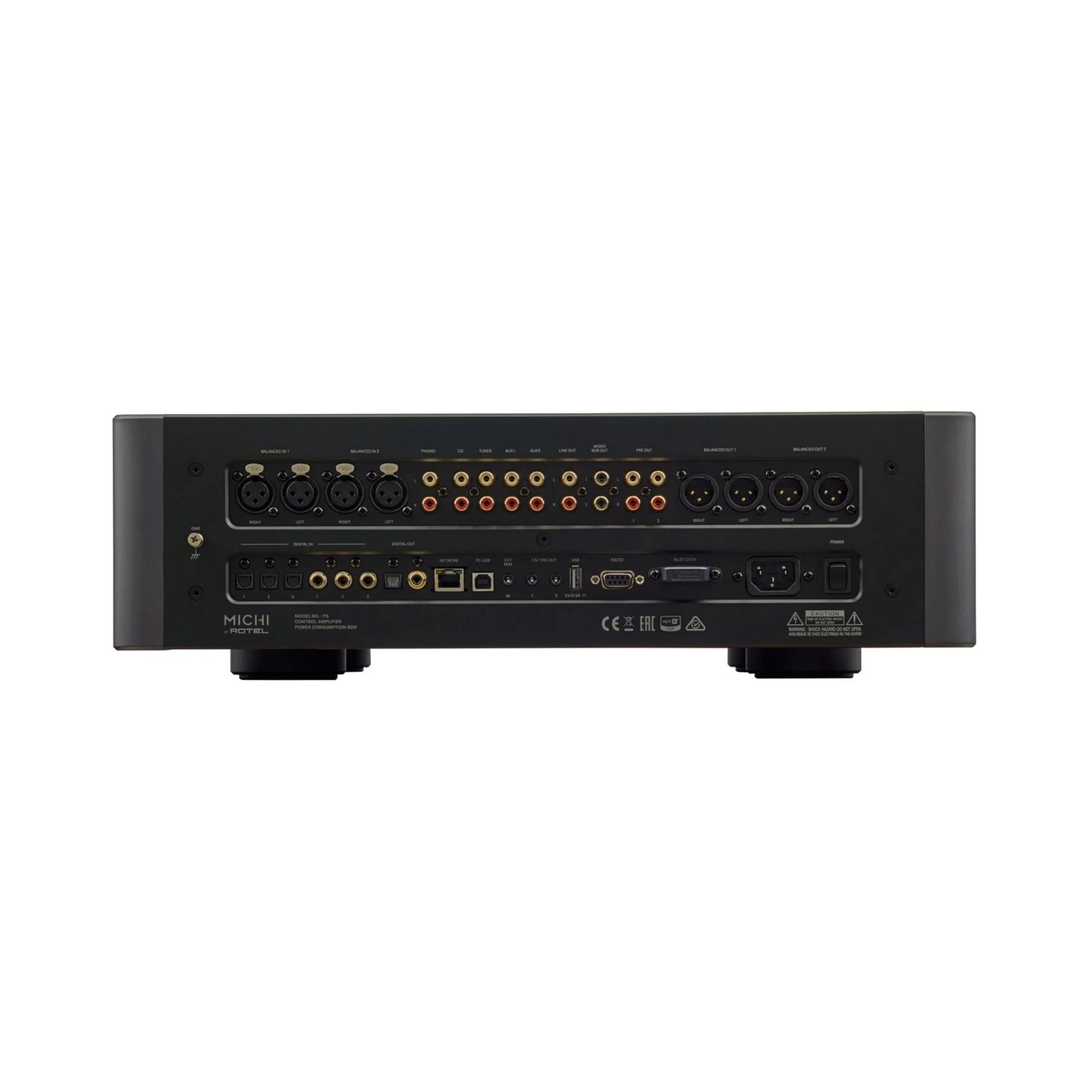 Rotel Michi P5 - Audiophile Stereo Preamplifier