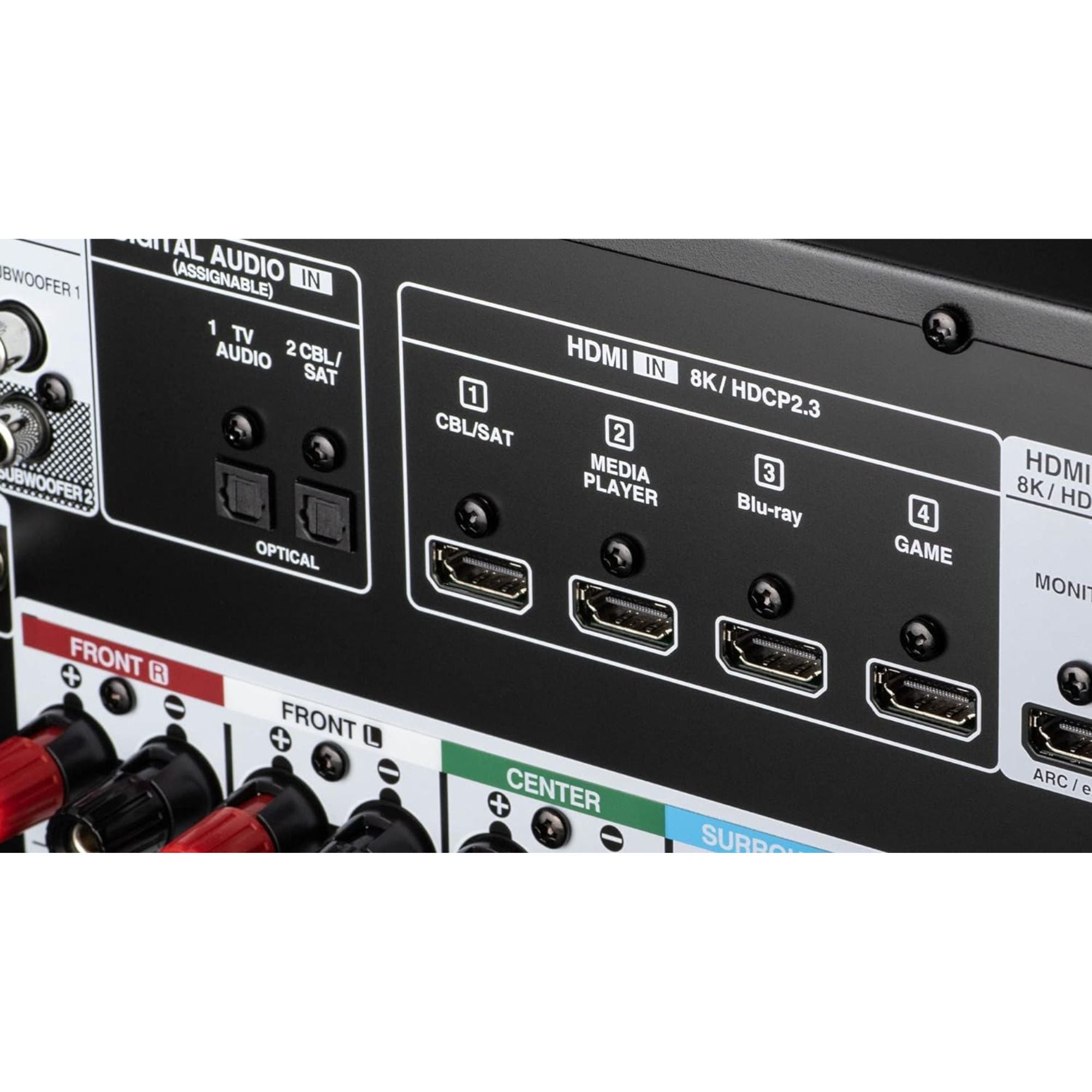 Denon AVR-X580BT - 5.2 Channel 8K &amp; 3D Audio Experience AV Receiver, Denon, AV Receiver - AVStore.in
