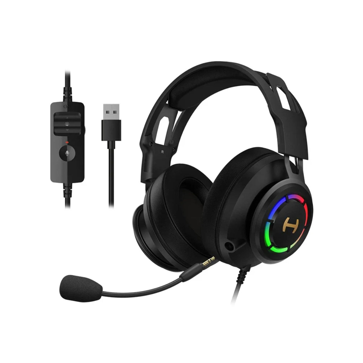 Edifier G35 7.1 Surround Sound USB Hi-Res Gaming Headphones With Mic, Edifier, Headphones & Headsets - AVStore.in