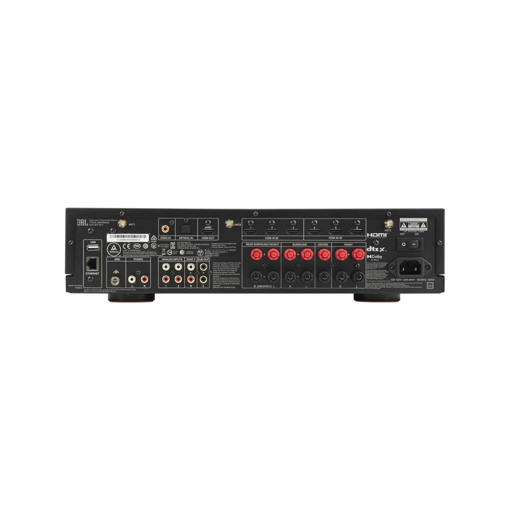 JBL MA710 - 7.2 Channel Home Theatre Receiver