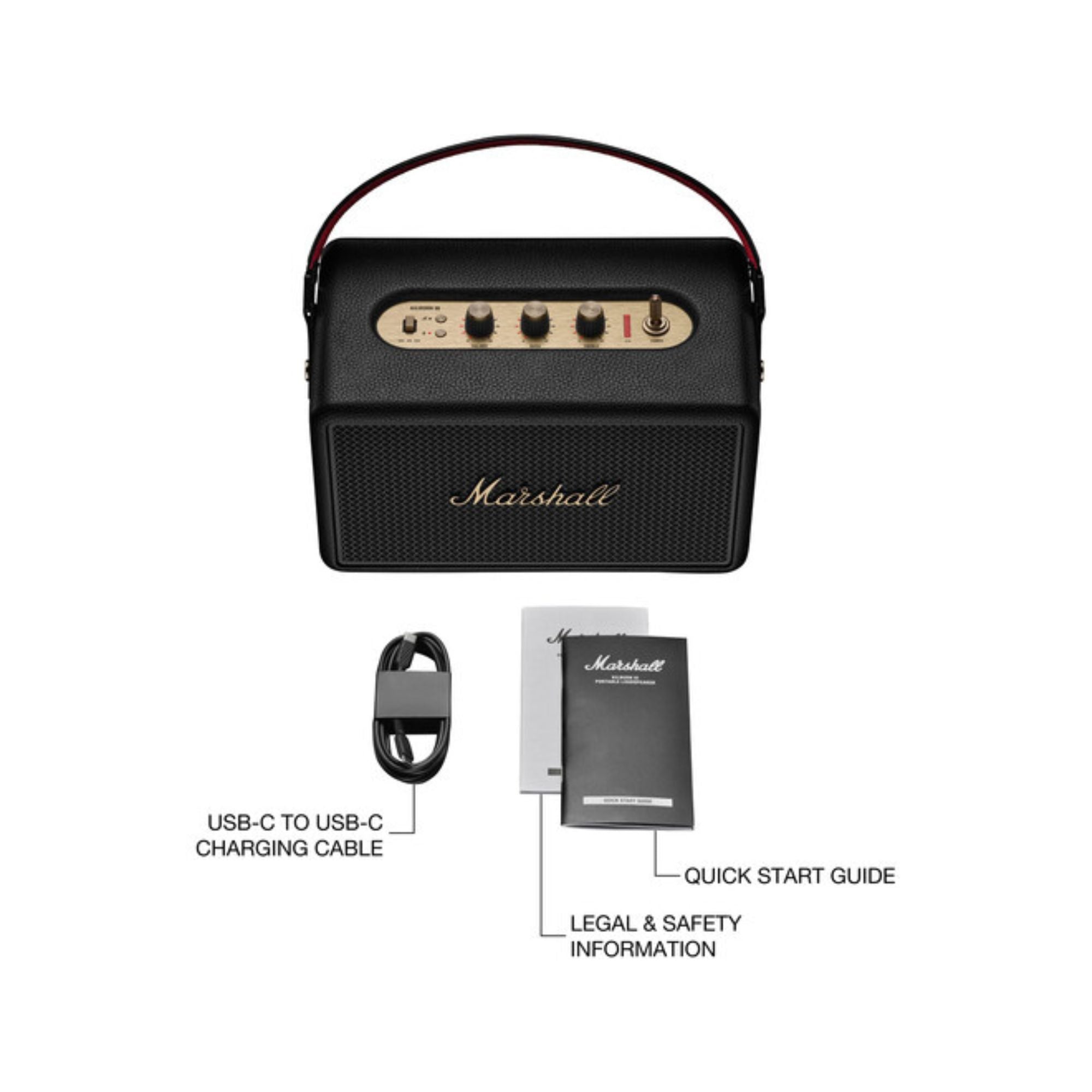 Marshall Kilburn III Portable Bluetooth Speaker