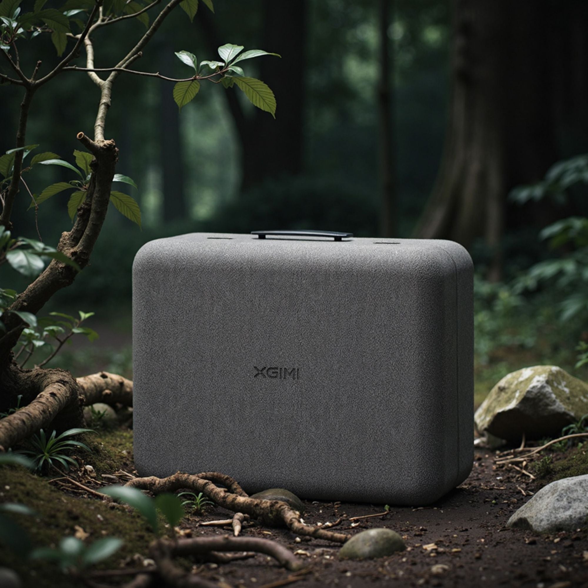 MoGo 4 Laser Outdoor Collection Travel-Friendly Outdoor Projector Kit with Stand and Screen