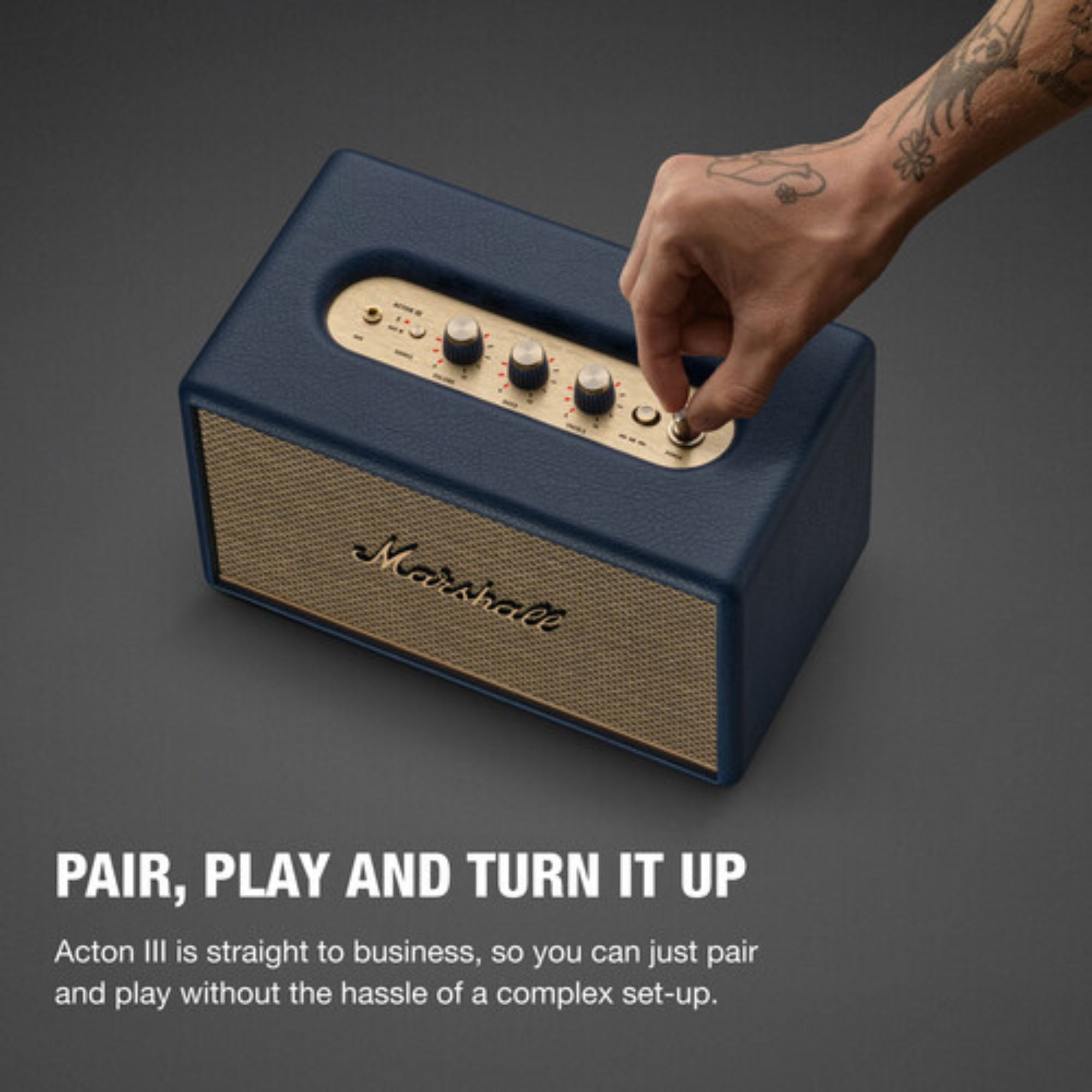Marshall Acton III - Wireless Speaker, Marshall, Bluetooth Speaker - AVStore.in