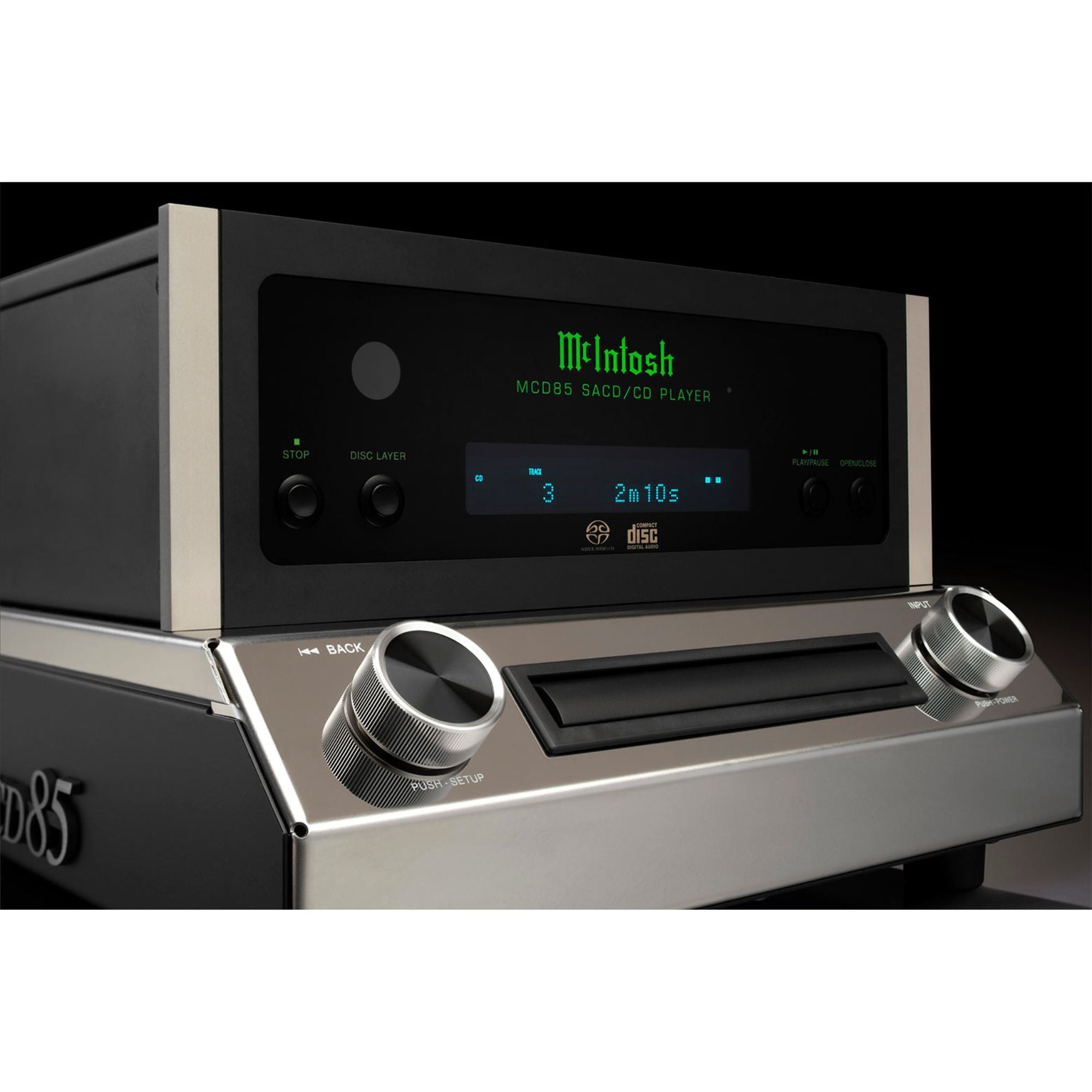 McIntosh Labs MCD85 - 2-Channel SACD/CD Player, McIntosh Labs, Network SACD Player - AVStore.in