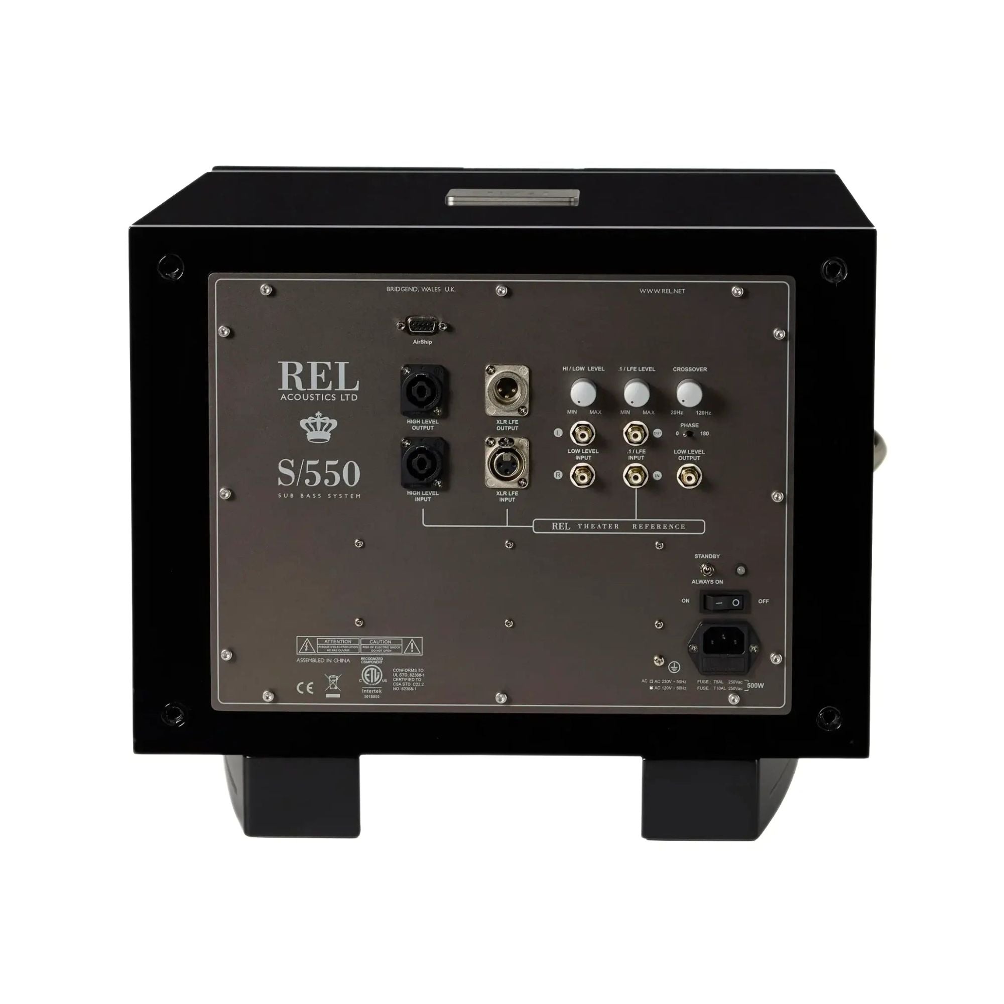 REL Acoustics S/550 10inch Powered Subwoofer