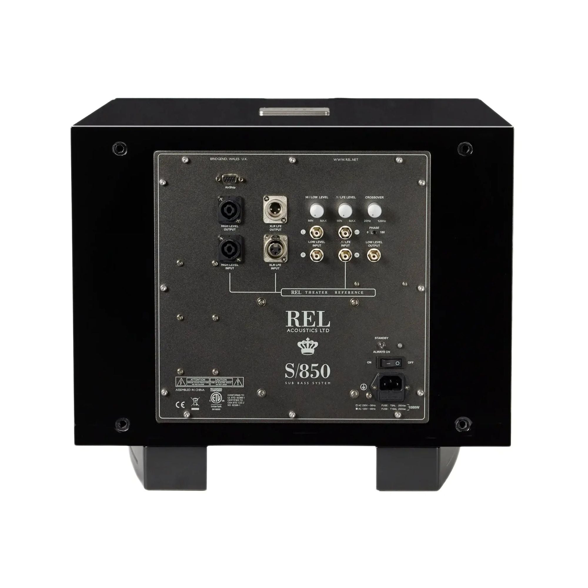 REL Acoustics S/850 12inch Powered Subwoofer