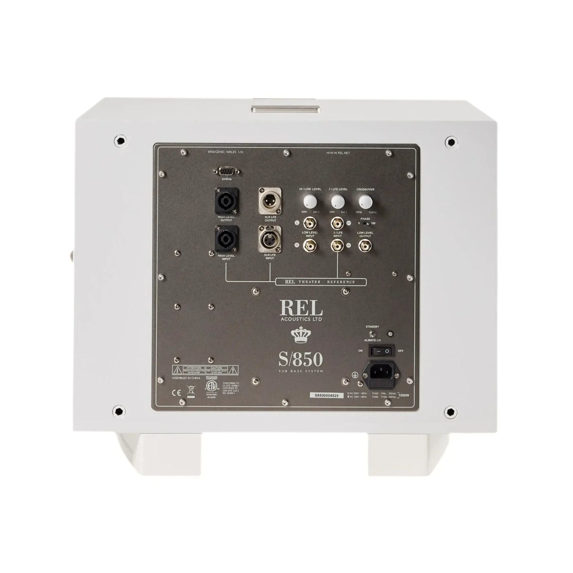 REL Acoustics S/850 12inch Powered Subwoofer