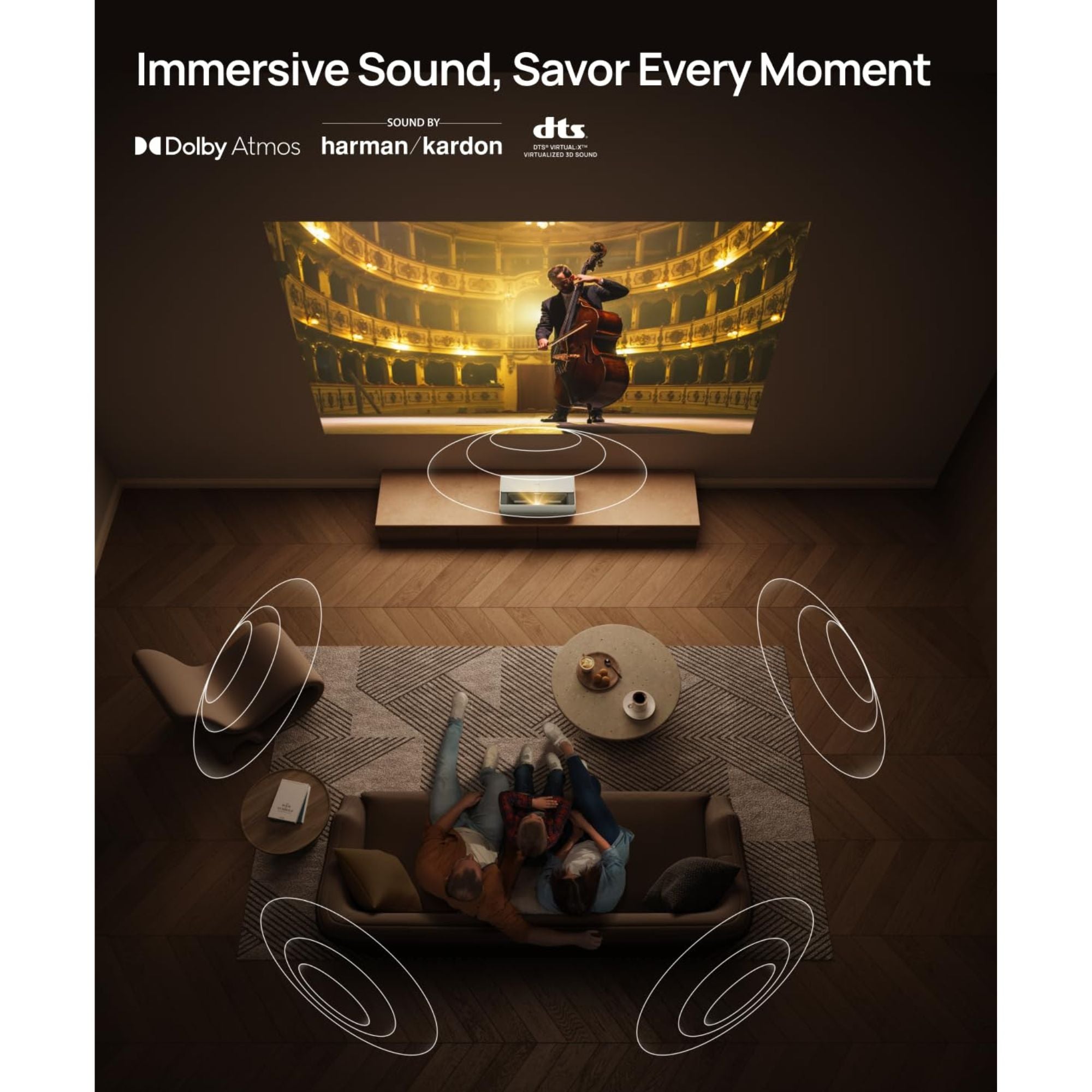 XGIMI Aura 2 - 4K UHD Ultra Short Throw Laser Projector