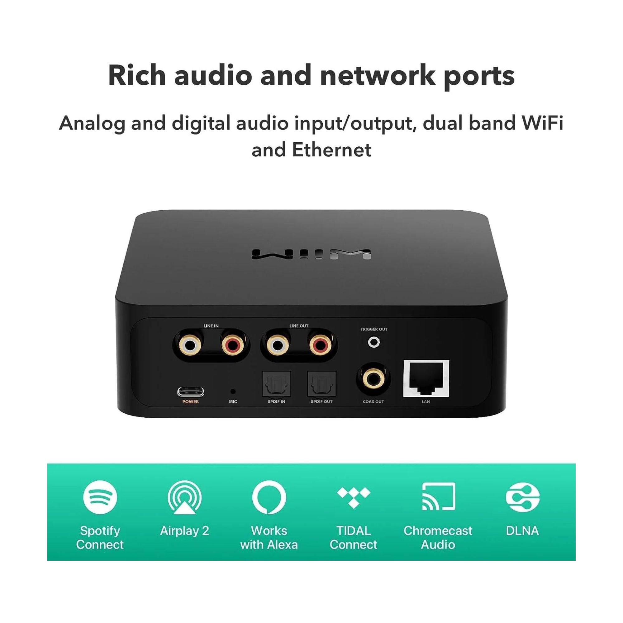 WiiM Pro Plus Music Streamer, WiiM, Music Streamer - AVStore.in