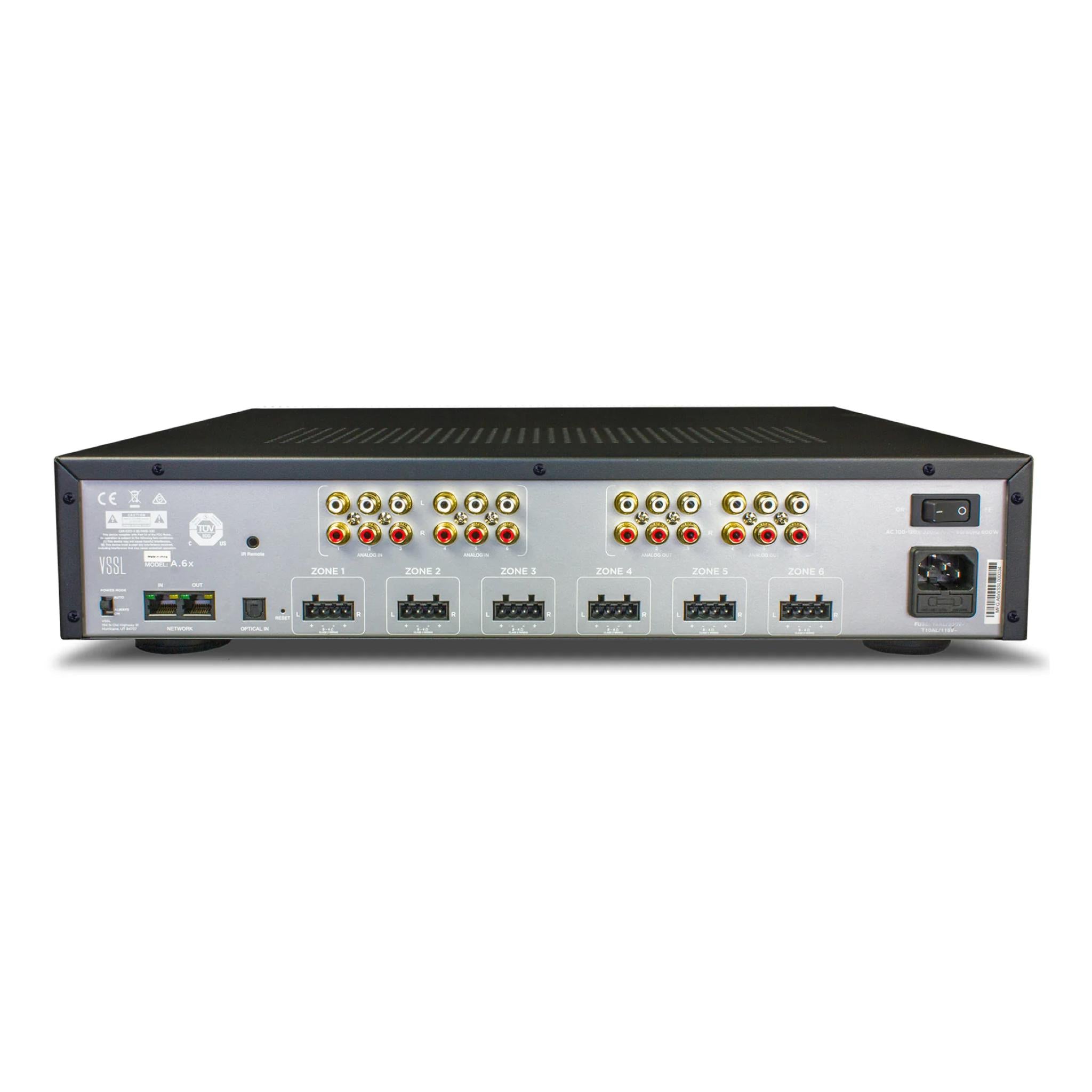 VSSL A.6x - Amplifier with Multi-Zone Functionality, VSSL, Integrated Amplifier - AVStore.in