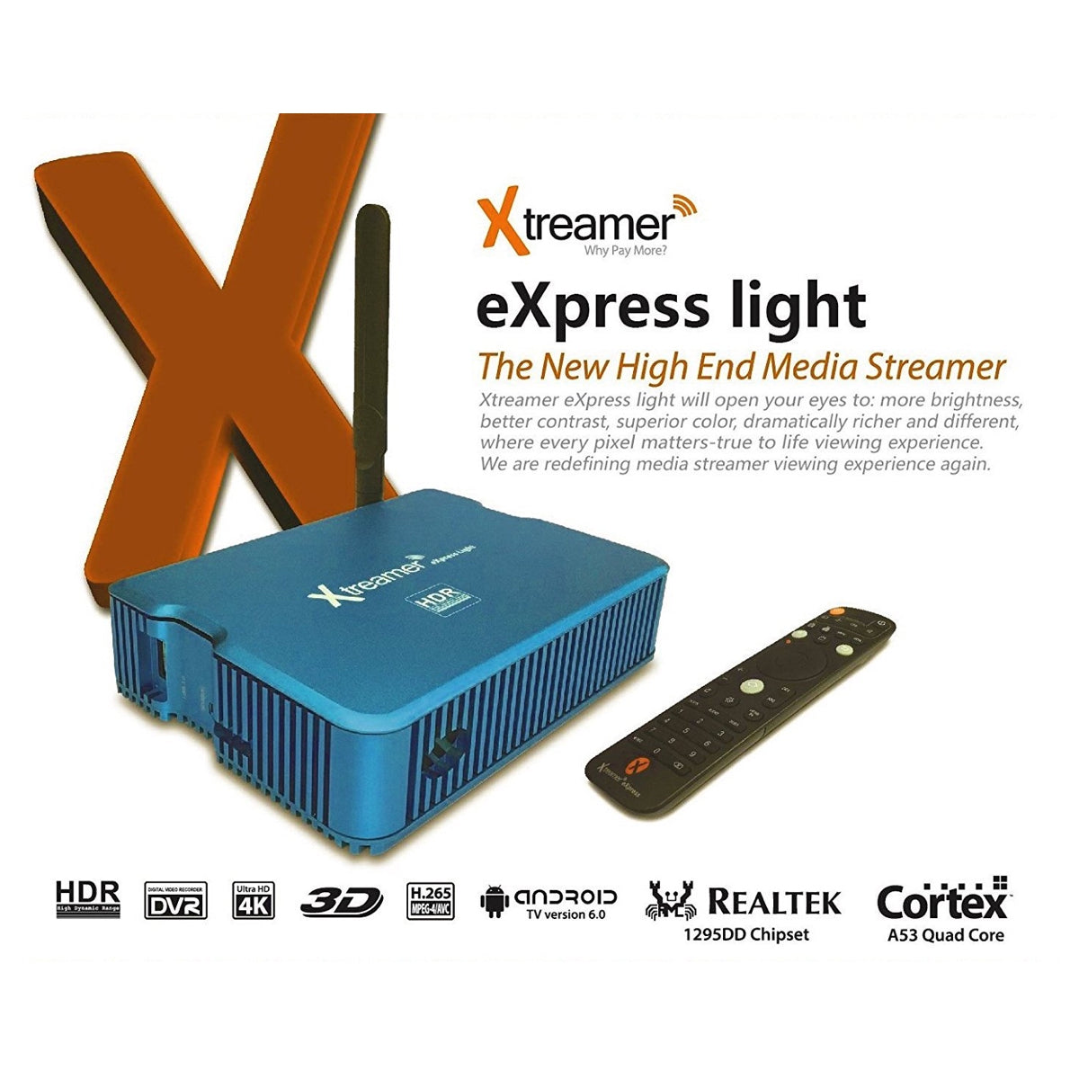 Xtreamer Express Light (High End 4K 60P Media Player) - AVStore