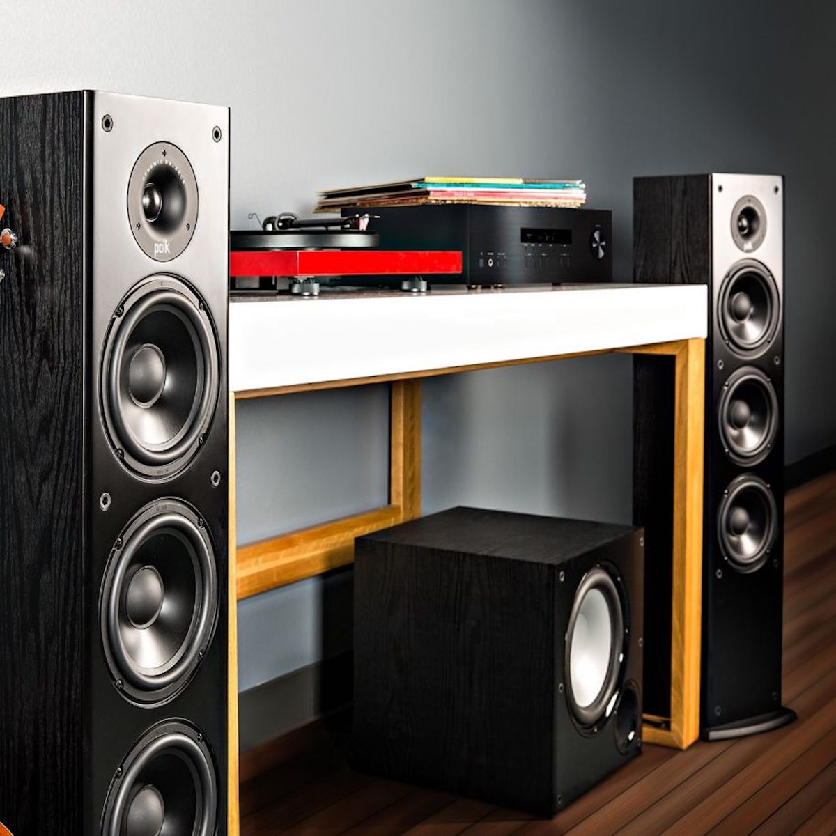 Polk Audio T50 - Floor Standing Speaker - Pair - AVStore