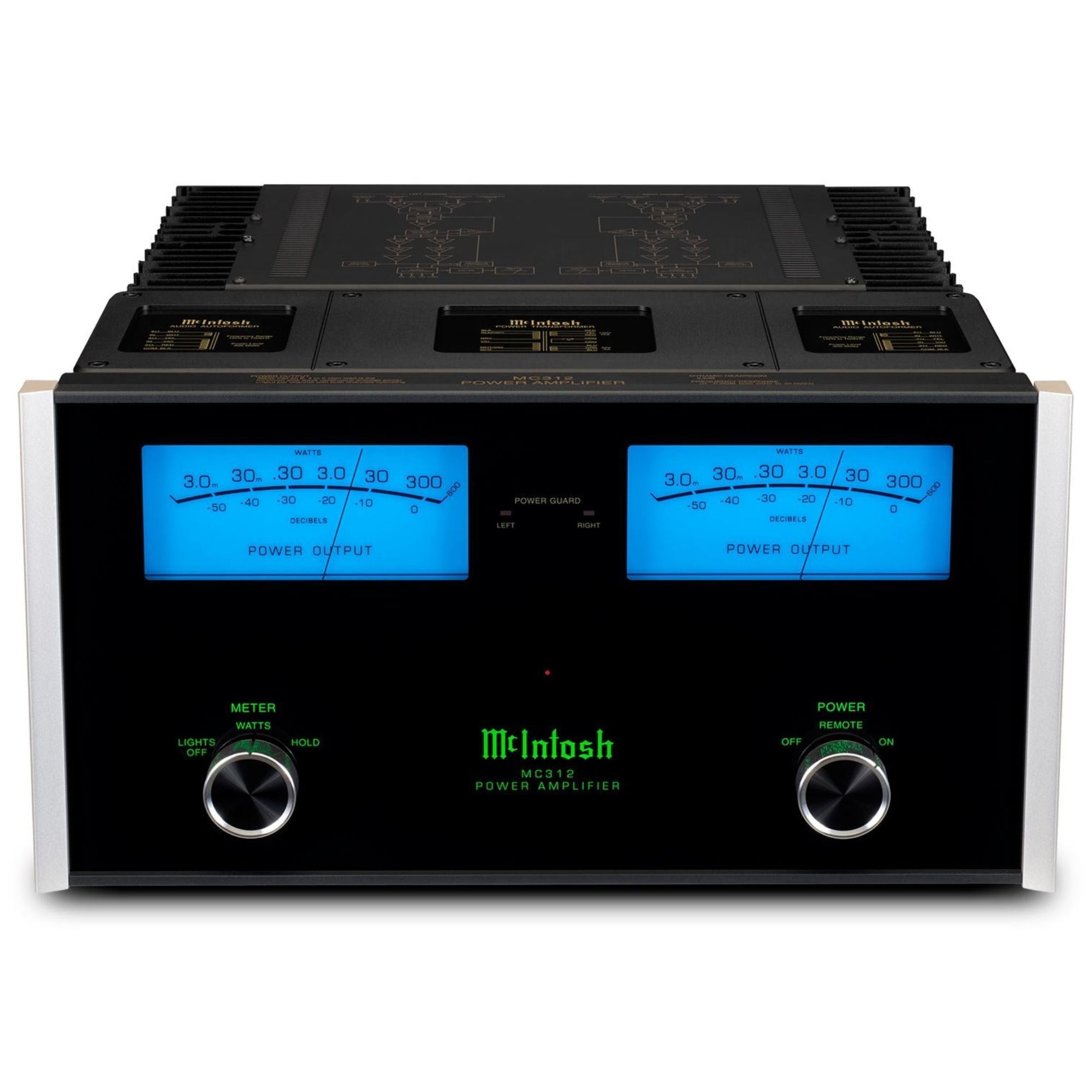 McIntosh Labs MC312 - 2 Channel Solid State Power Amplifier - AVStore