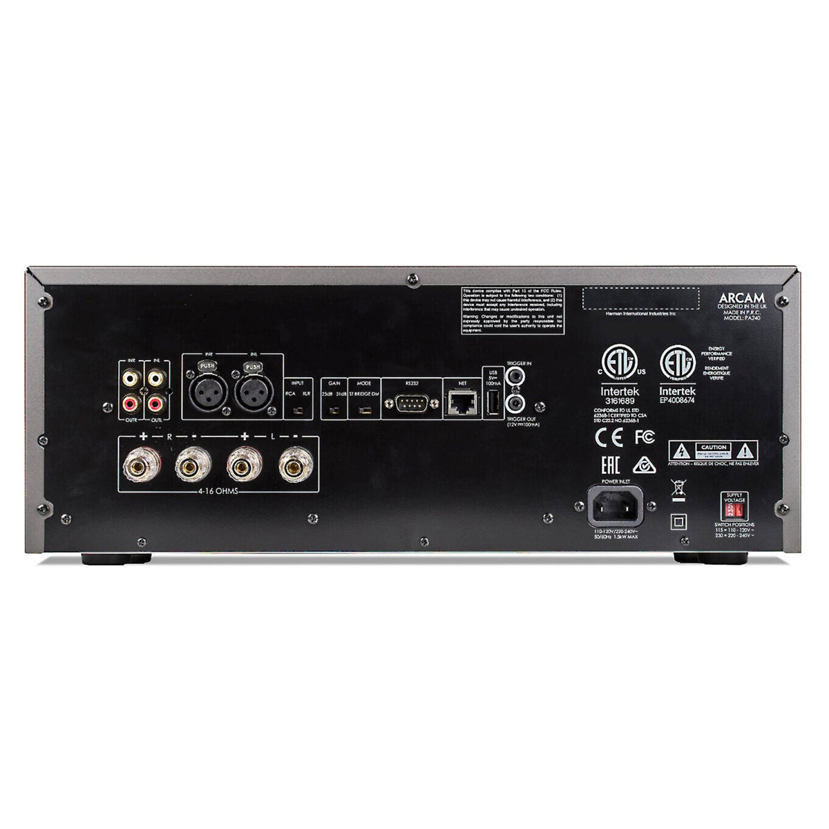 Arcam PA240 - Class G Stereo Power Amplifier - AVStore