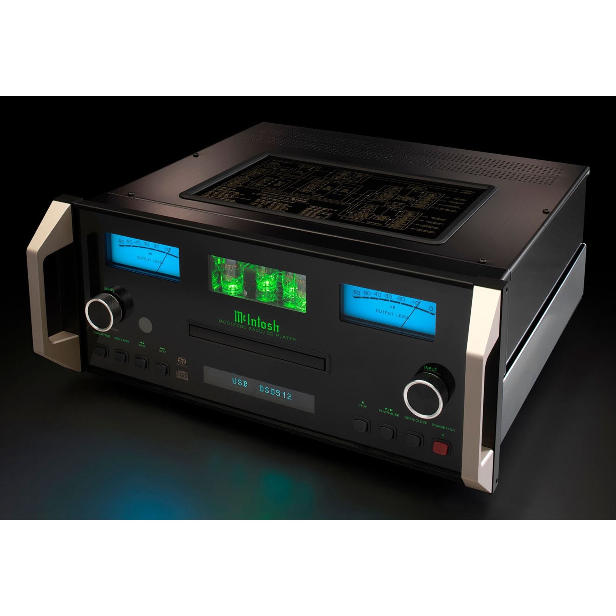 McIntosh Labs MCD12000 - 2 Channel SACD/CD Player - AVStore