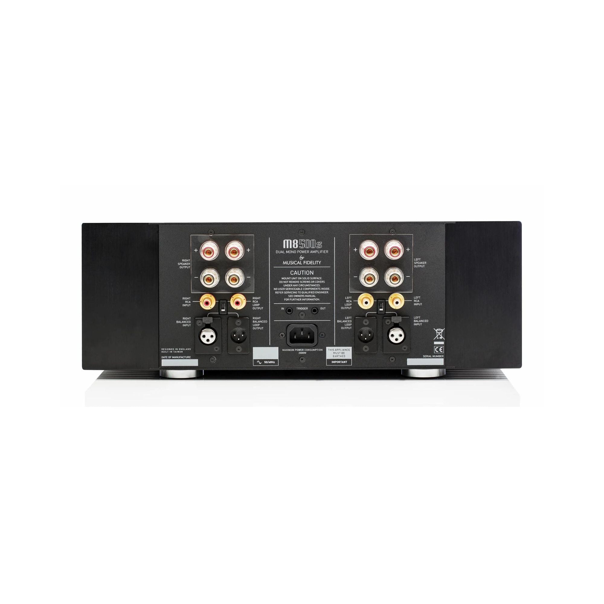 Musical Fidelity M8s-500s - Power Amplifier, Musical Fidelity, Power Amplifier - AVStore.in