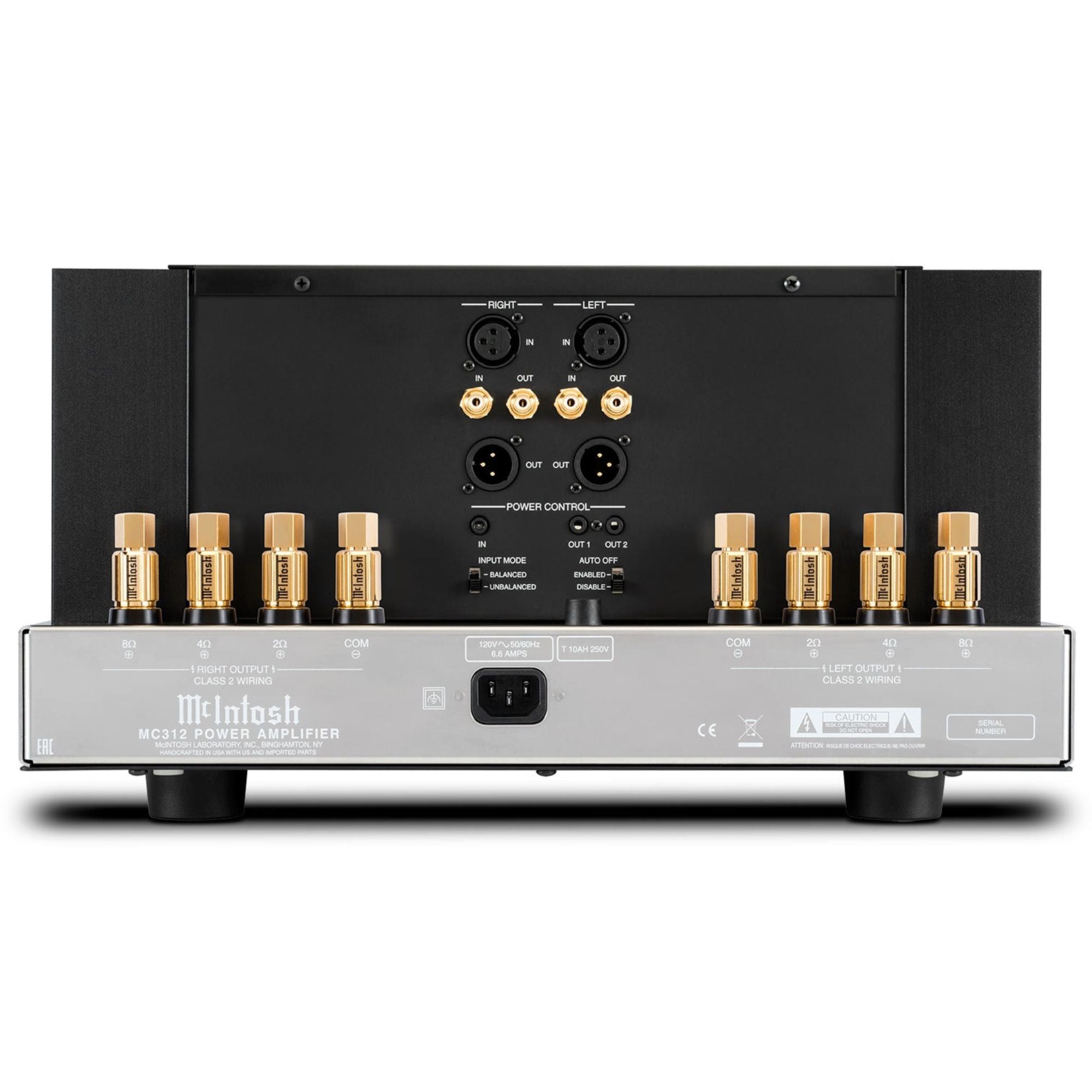 McIntosh Labs MC312 - 2 Channel Solid State Power Amplifier - AVStore