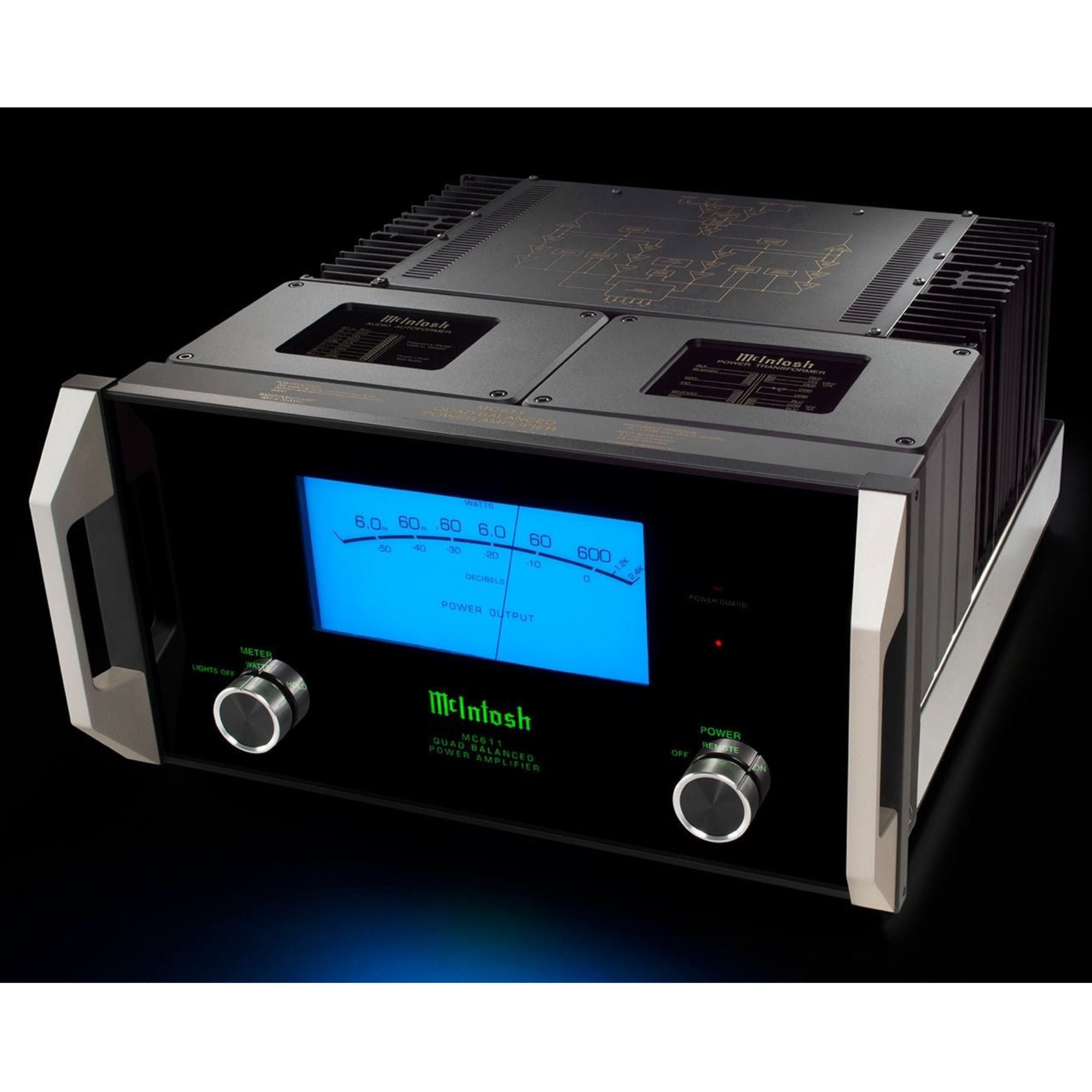 McIntosh Labs MC611 - 1 Channel Solid State Power Amplifier - AVStore
