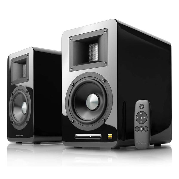 Airpulse A100 - Active Bookshelf Speaker - Pair - AVStore