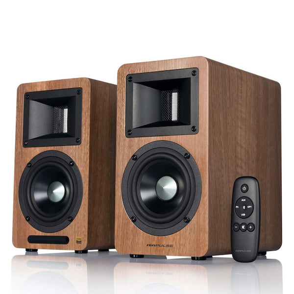 Airpulse A80 - Active Bookshelf Speaker - Pair - AVStore