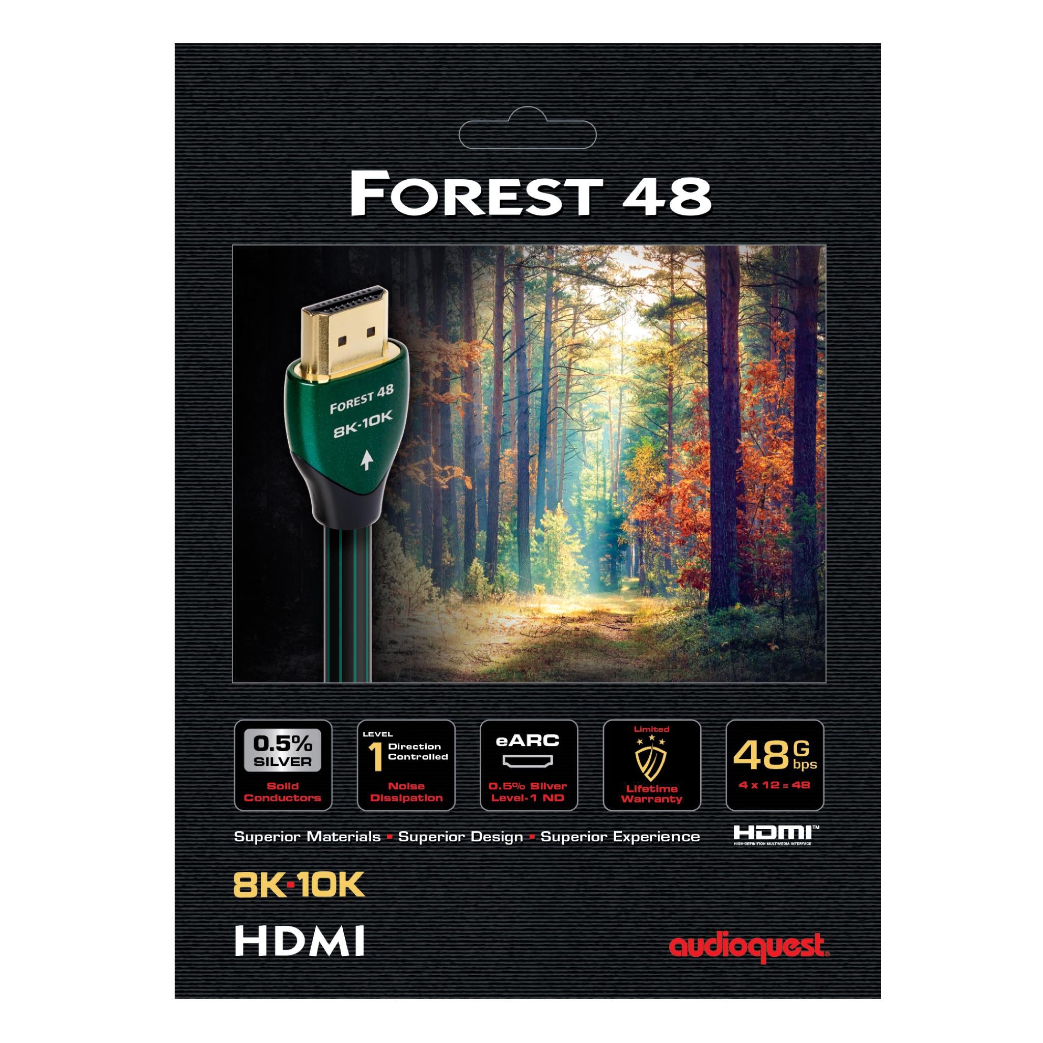 AudioQuest 8K HDMI Cable - Forest 48 - AVStore