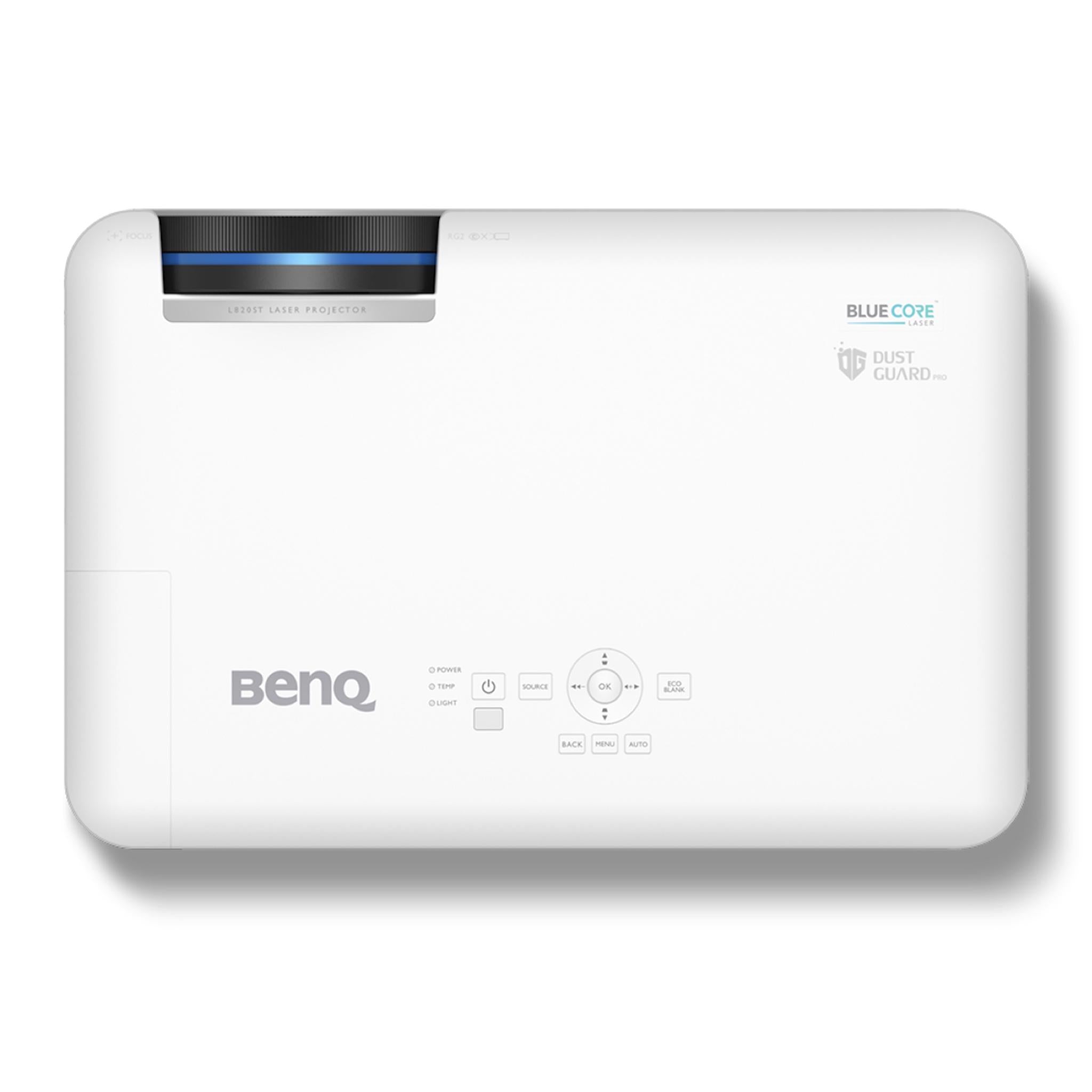 BenQ LW820ST WXGA画質 短焦点 DLPプロジェクター (3,600ANSIルーメン/レーザー光源/高速起動/低発熱/光源寿命 