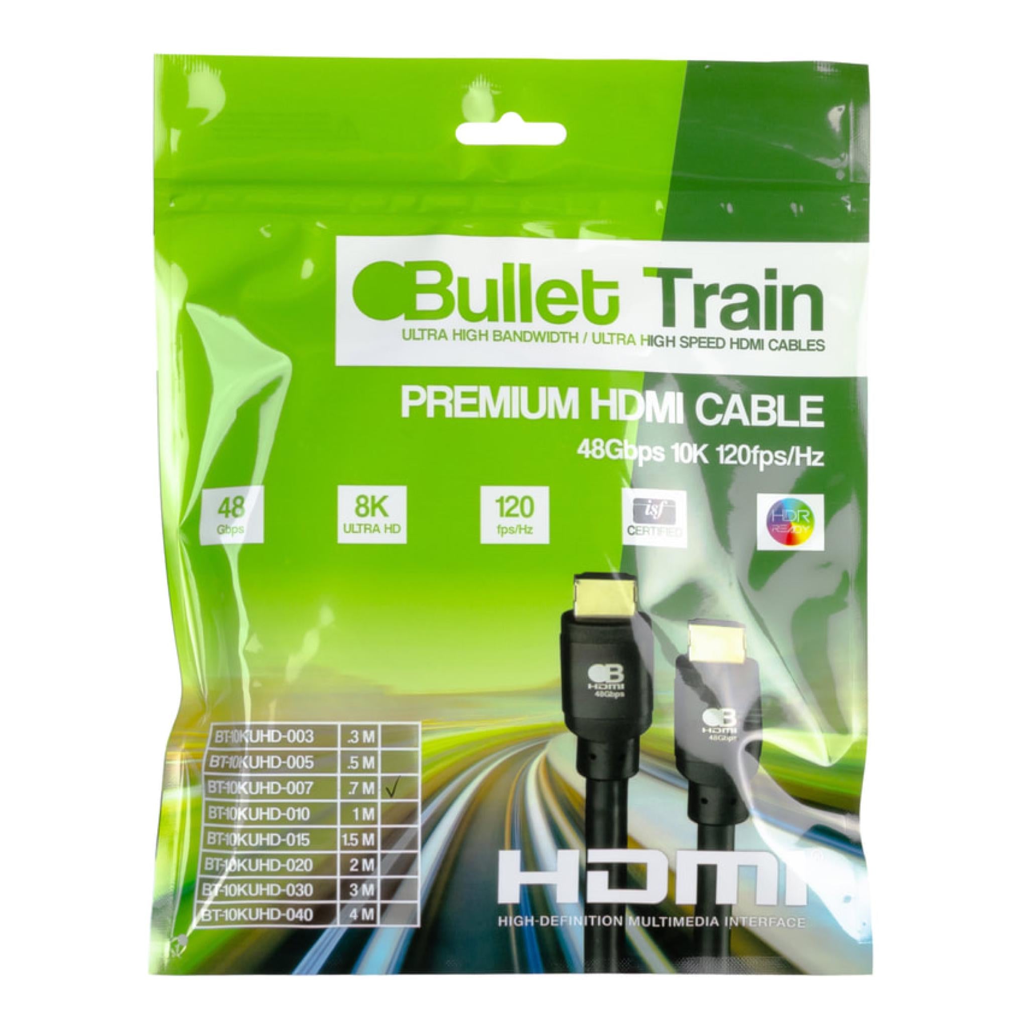 Bullet Train 48Gbps HDMI Cable - AVStore