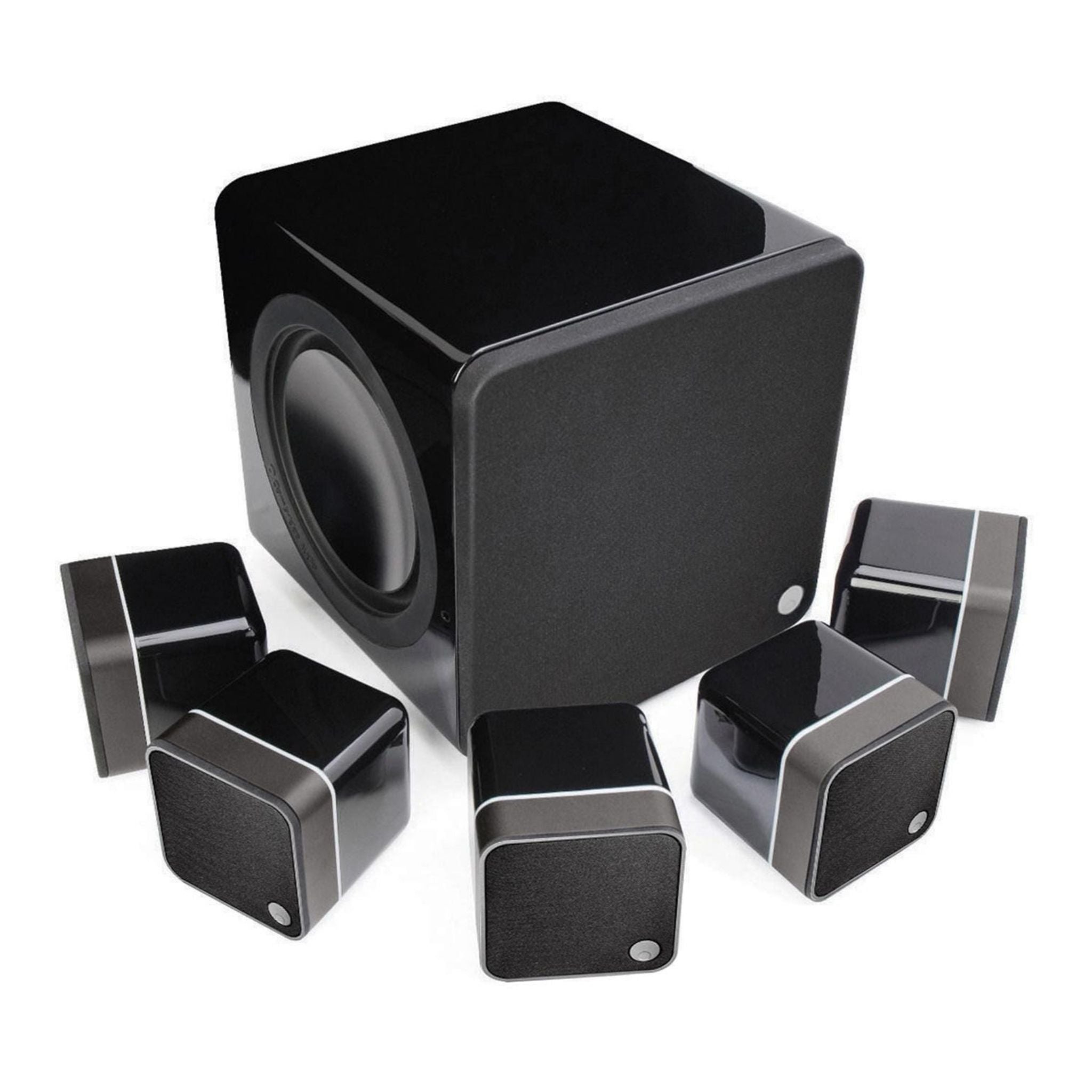 Cambridge Audio Minx 5.1 - Min 12 and X201 Sub - 5.1 Speaker System - Black - AVStore