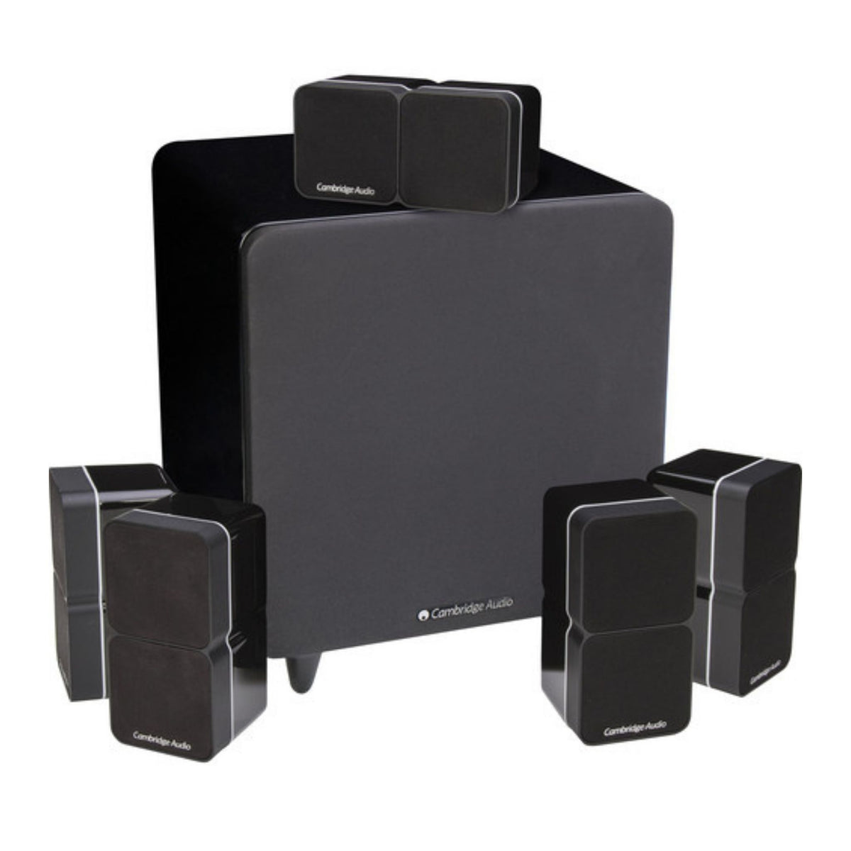 Cambridge Audio Minx 5.1 - Min 22 and X201 Sub - 5.1 Speaker System - Black - AVStore