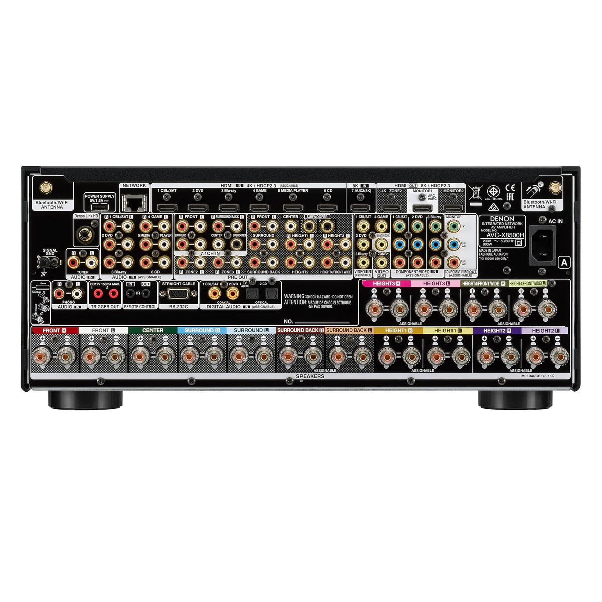 Denon AVC-X8500HA - 13.2 Channel 8K AV Receiver - AVStore
