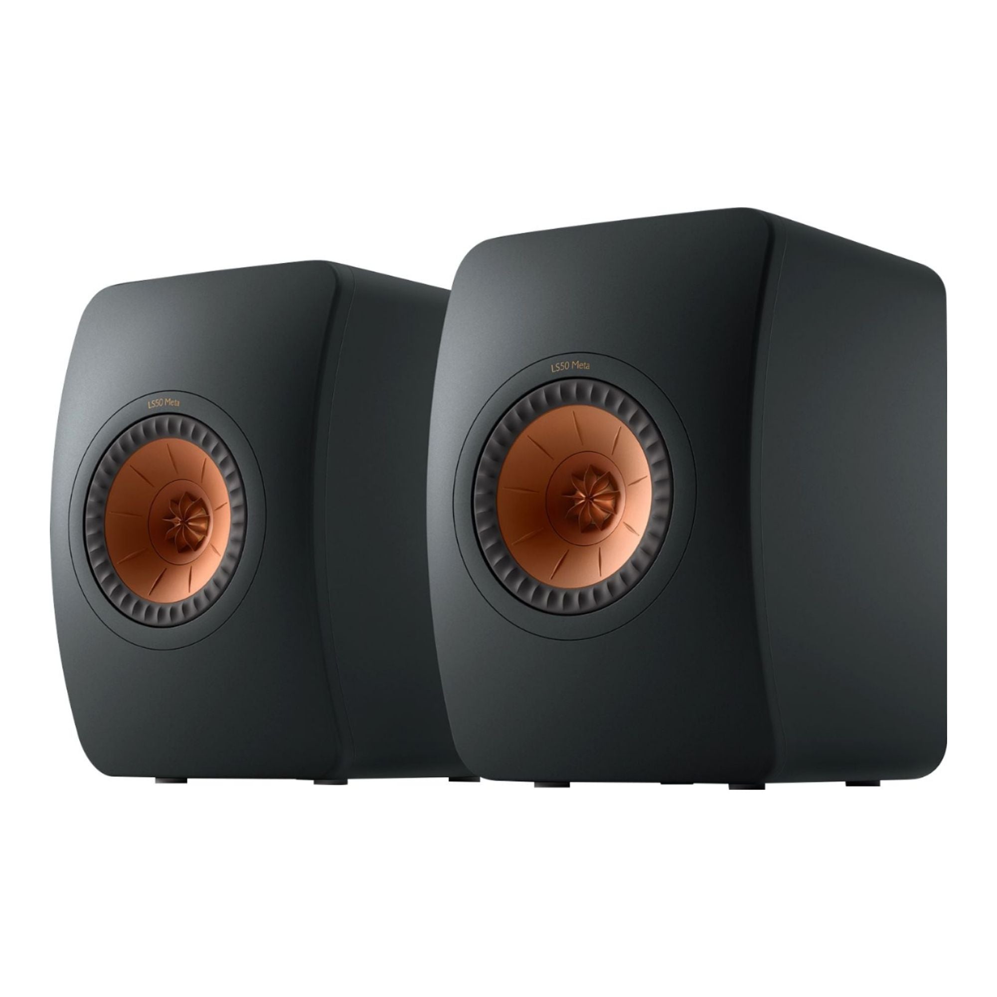 KEF LS50 Meta Bookshelf Speaker Pair Carbon Black