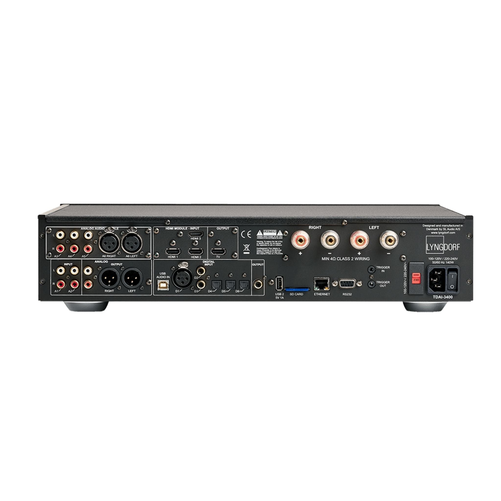 Lyngdorf Audio TDAI-3400 - Integrated Amplifier - AVStore
