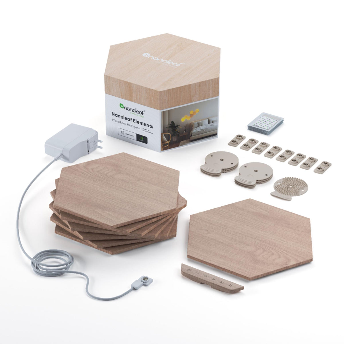 Nanoleaf Elements Smarter Kit - 7 Light Panels - AVStore