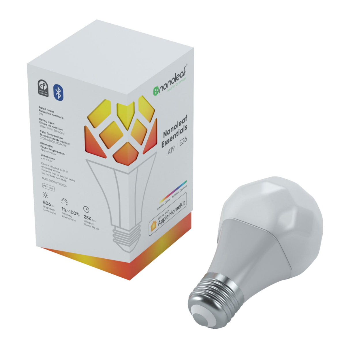 Nanoleaf Essentials A19 - LED Bulb - AVStore