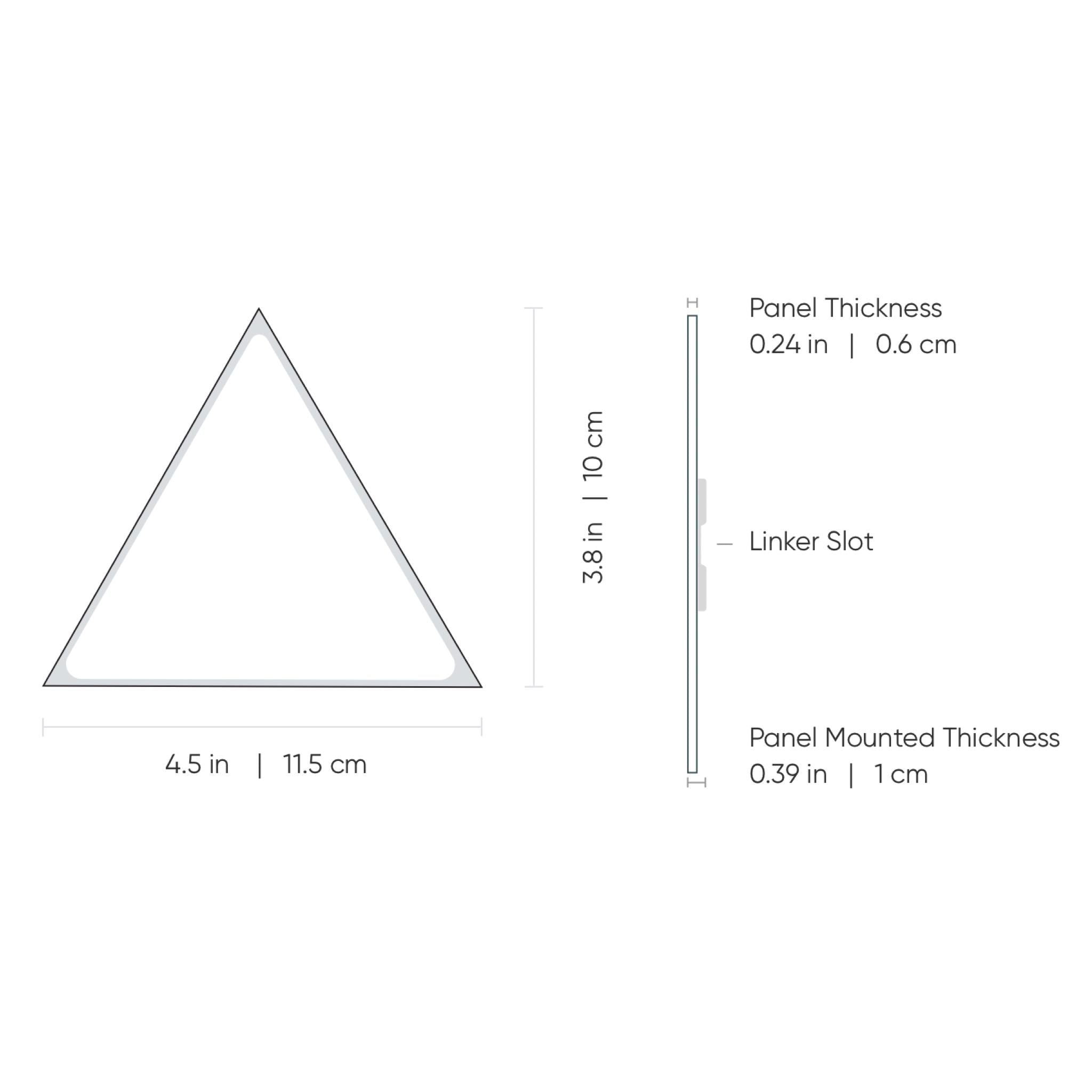 Nanoleaf Shapes Mini Triangle Starter Kit - 5 Light Panels - AVStore