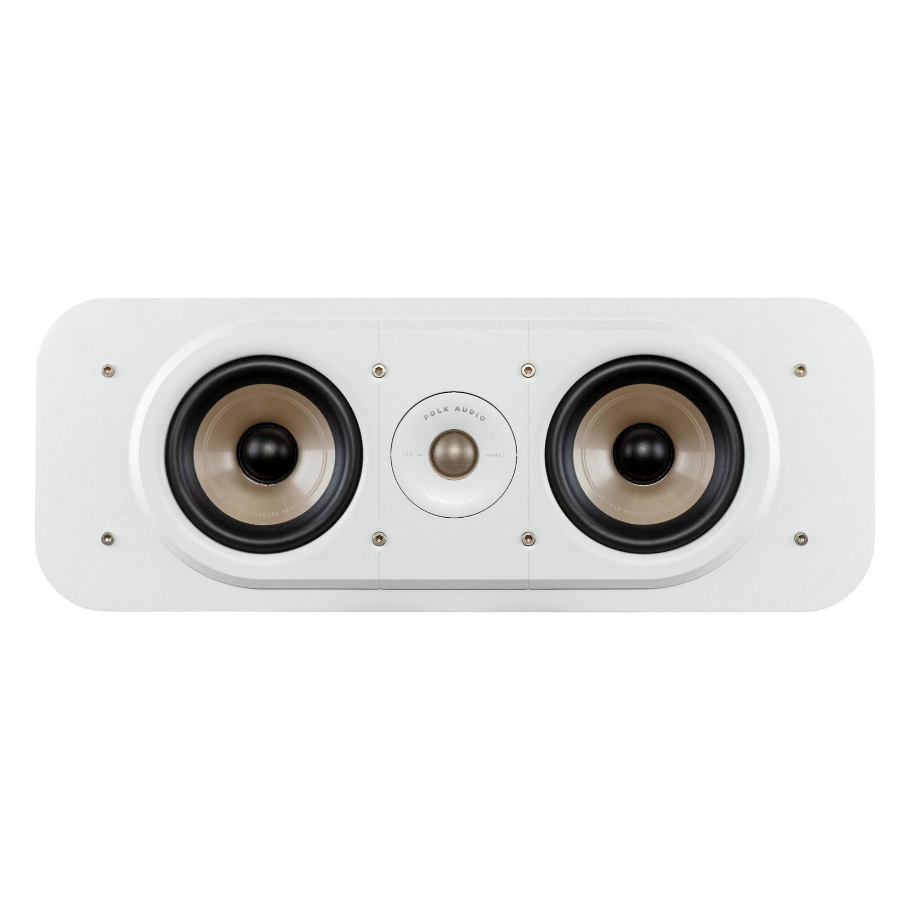 White best sale center speaker