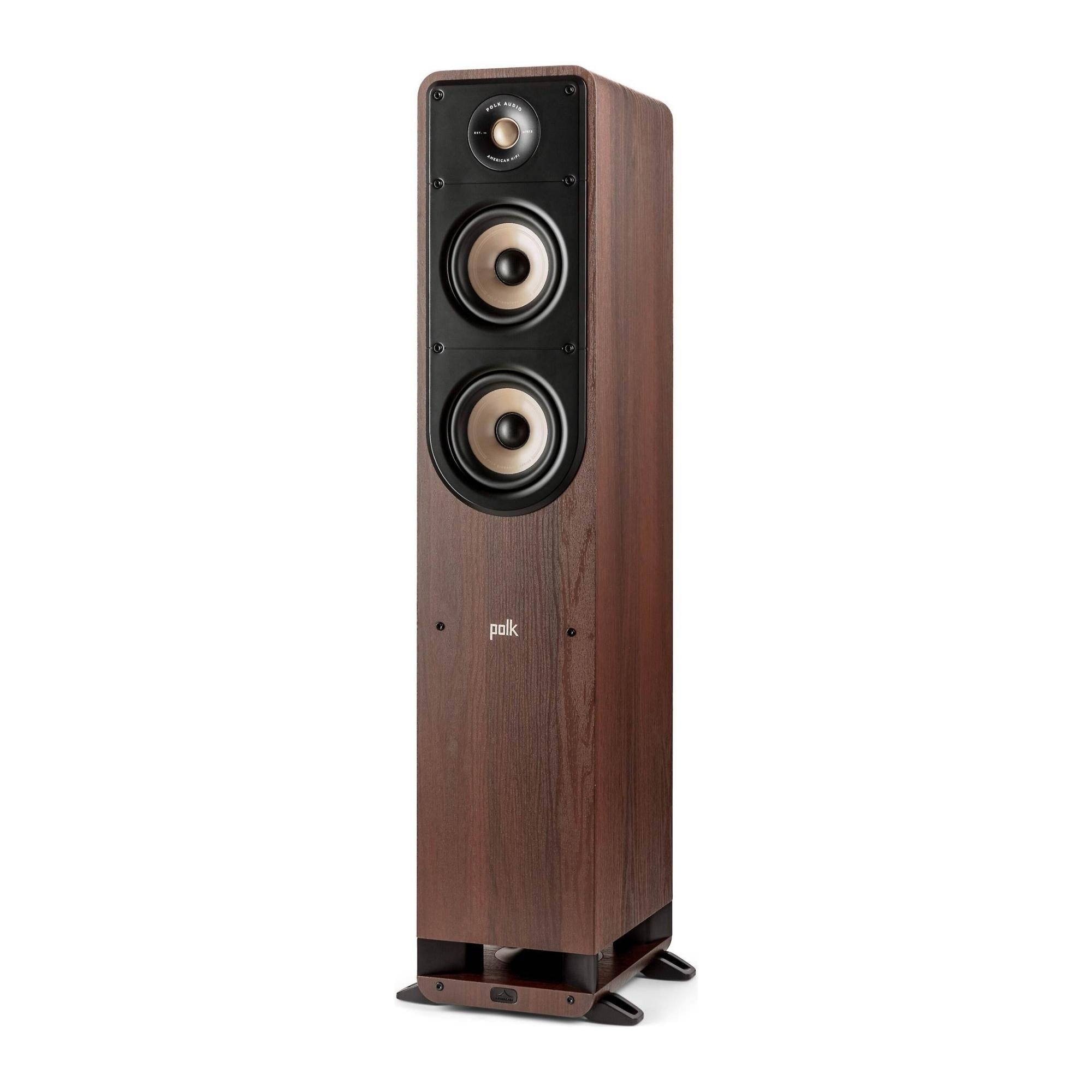 Polk Audio Signature Elite ES50 Floor Standing Speaker Pair Walnut