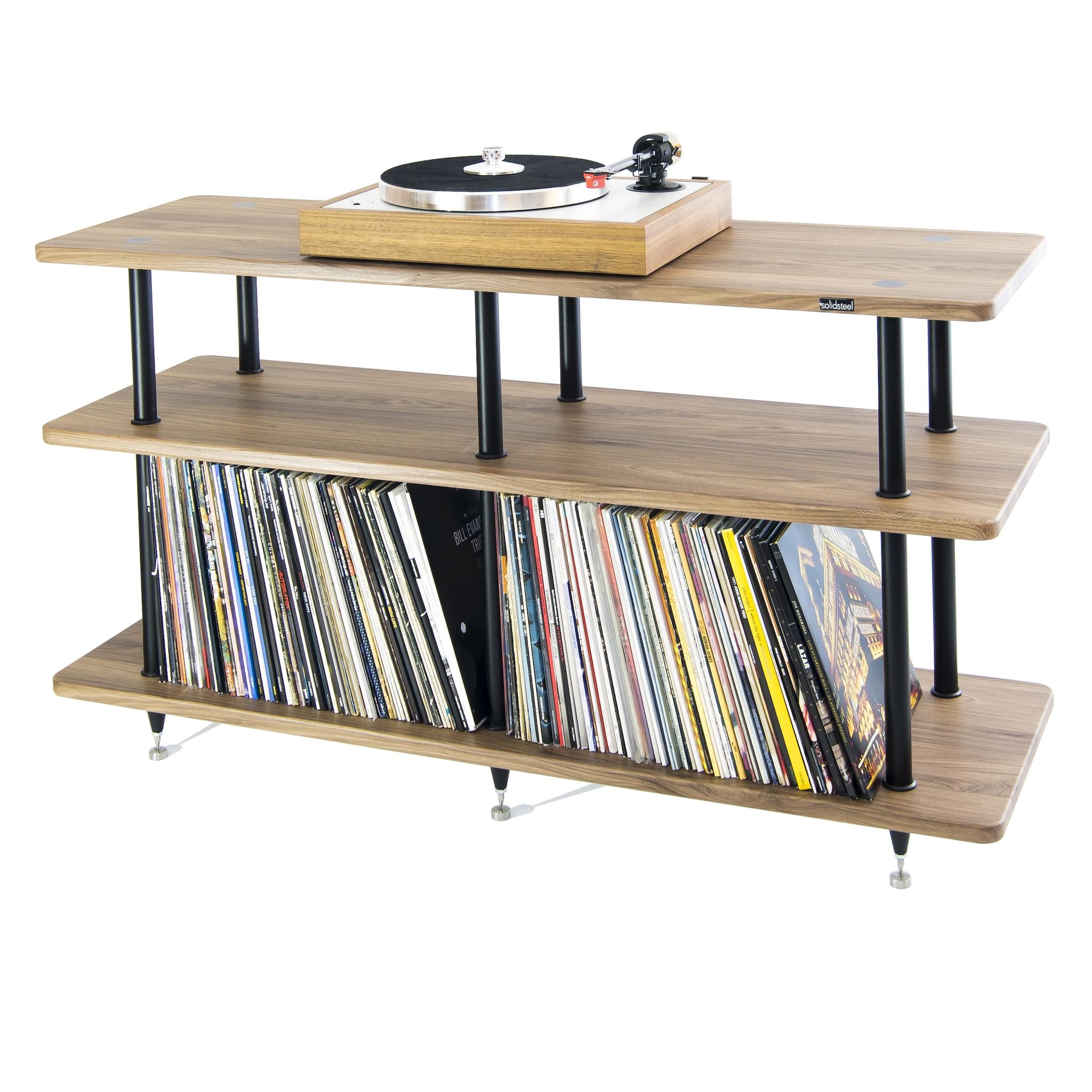 Solidsteel VL Series - Vinyl Record Storage & Hi-Fi Rack - AVStore