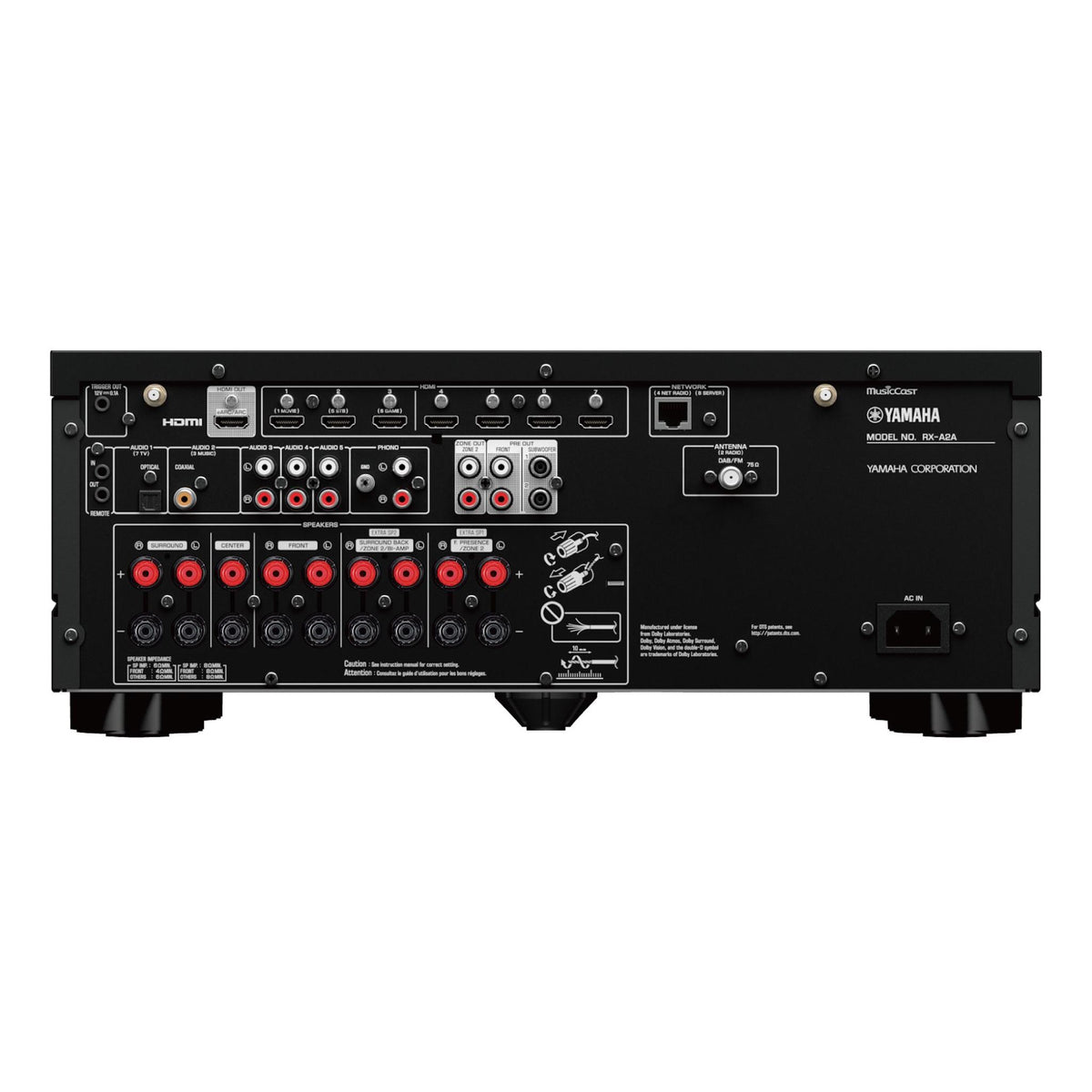 Yamaha AVENTAGE RX-A2A - 7.2 Channel AV Receiver - AVStore