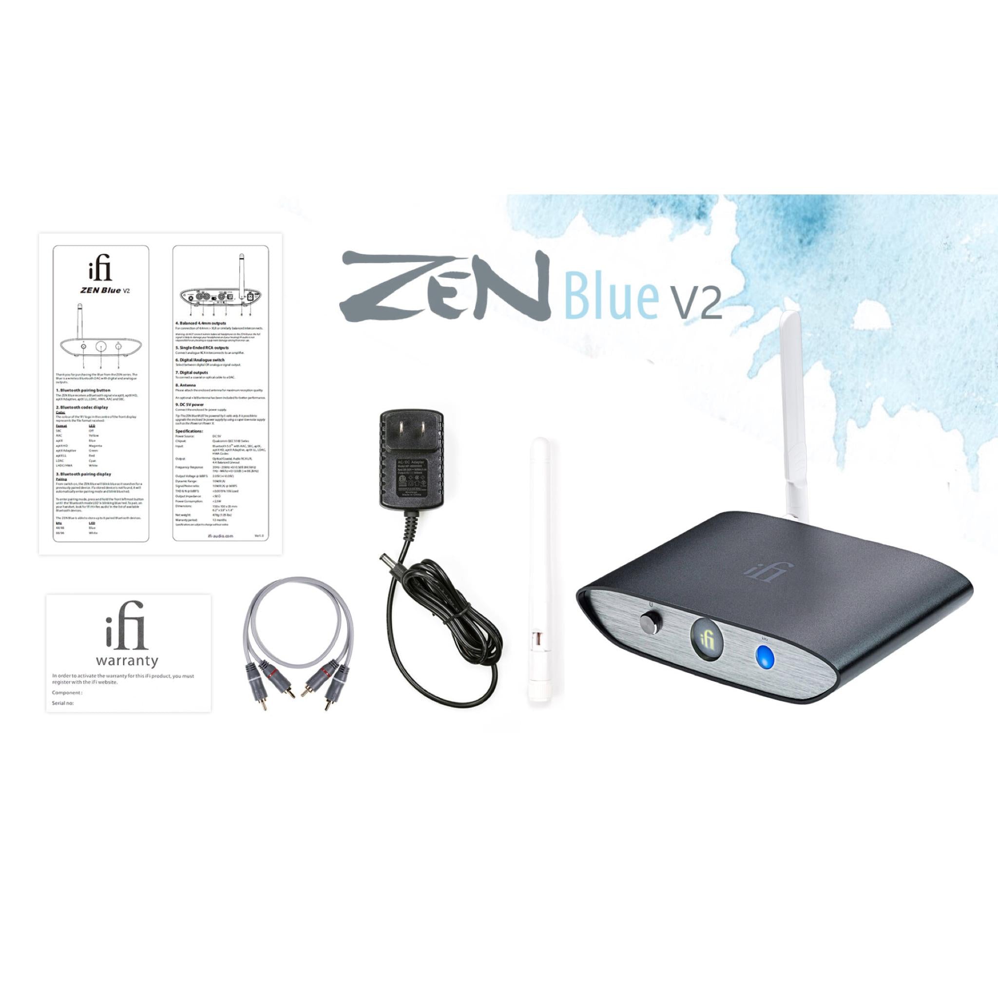 iFi ZEN Blue V2 - Bluetooth DAC - AVStore