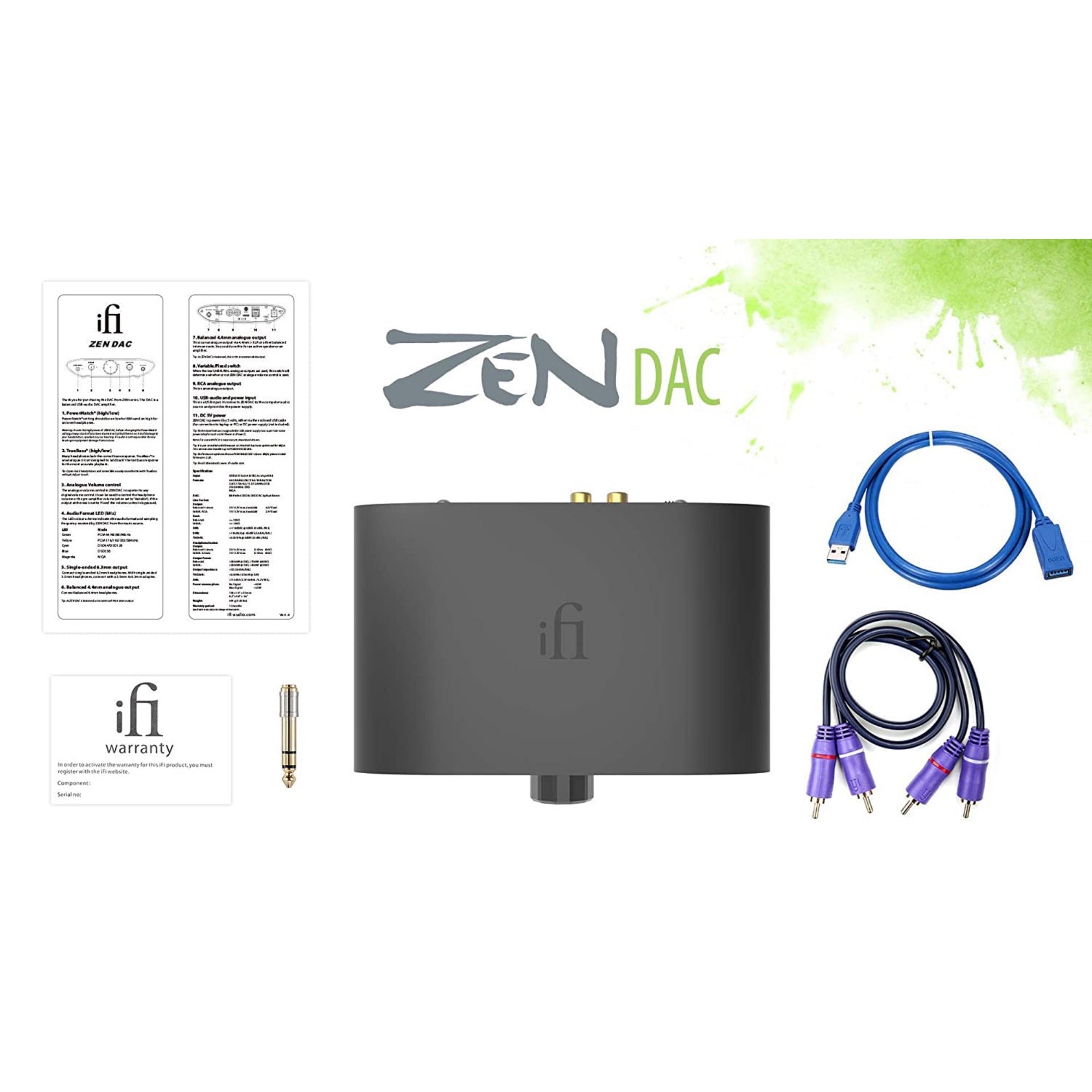 iFi Audio ZEN DAC - HiFi Digital to Analog Converter - AVStore