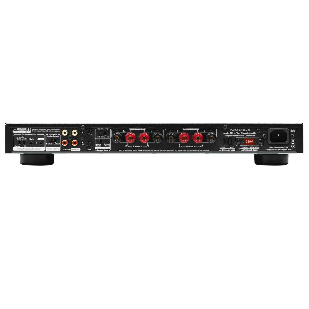 Parasound NewClassic 275 v.2 - Two Channel Power Amplifier - AVStore