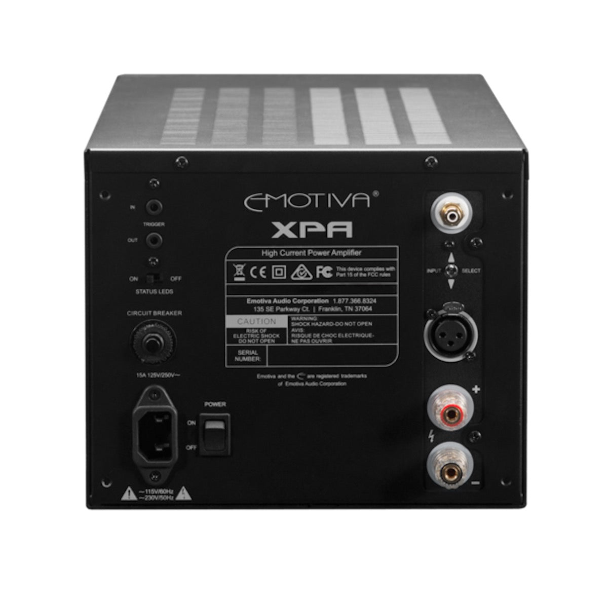 Emotiva XPA HC-1 - High Current Monoblock Amplifier - AVStore