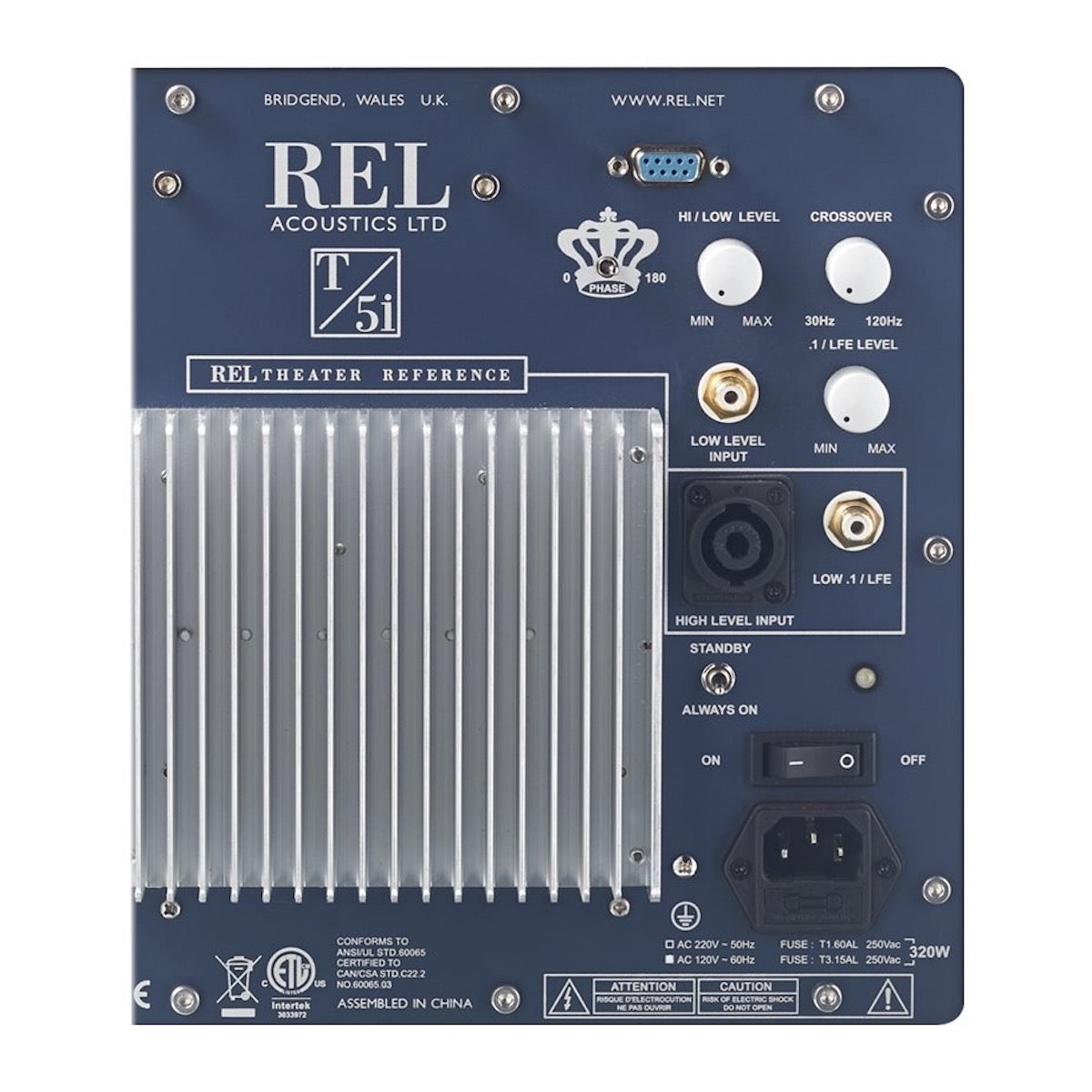 REL Acoustics T/5i - Active Subwoofer - AVStore