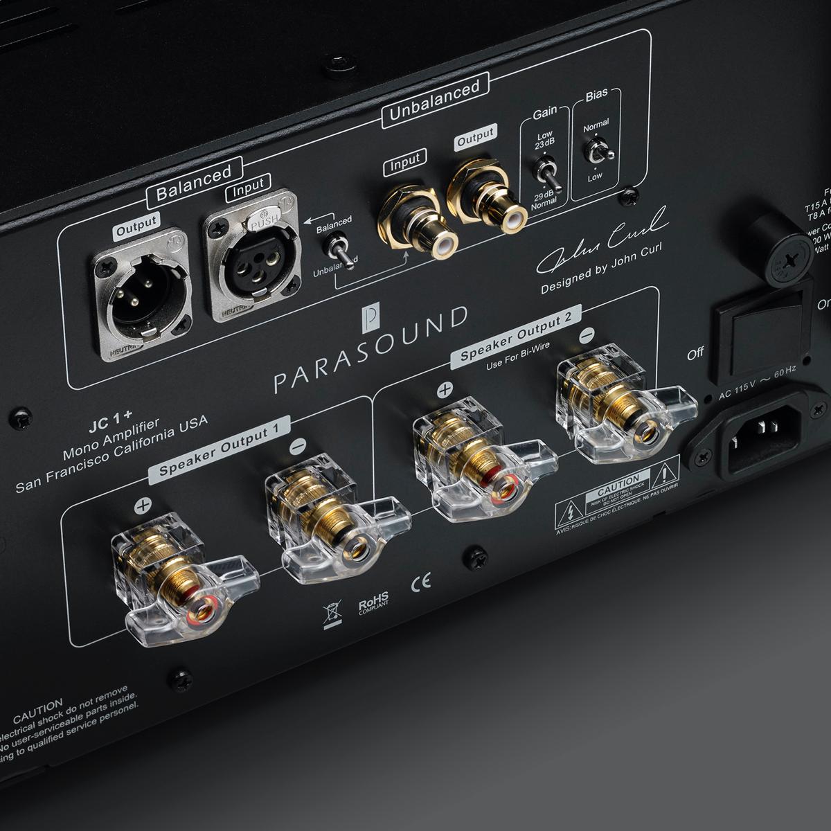 Parasound Halo JC 1+ Mono Power Amplifier - AVStore