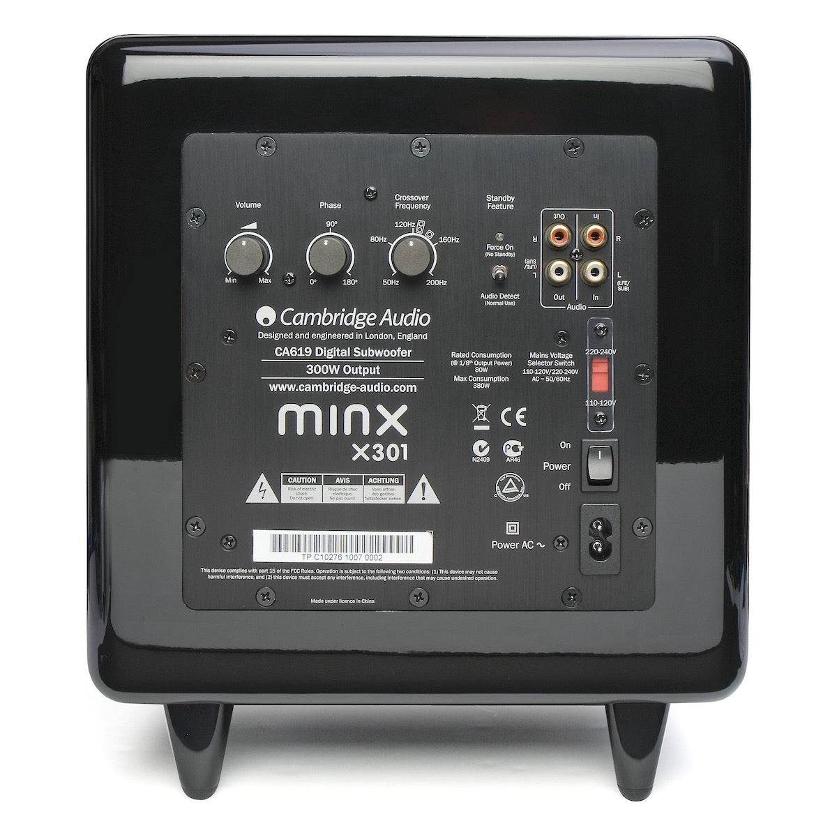 Cambridge Audio Minx X301 - Active Subwoofer - AVStore