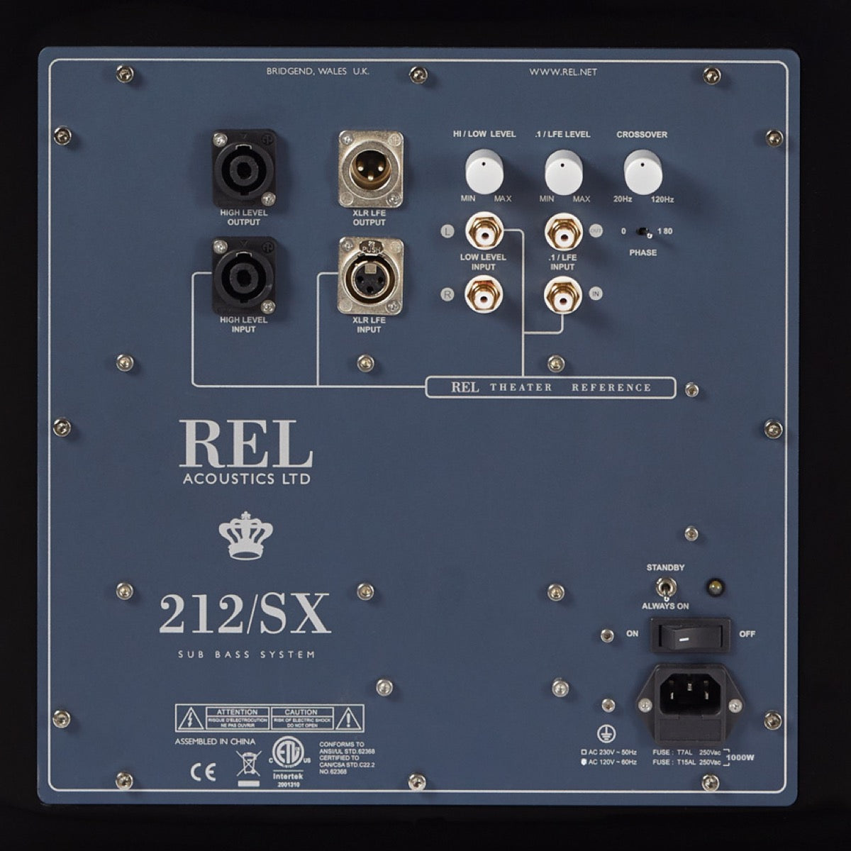 REL Acoustics 212/SX - 2-Channel Home Audio Subwoofer - AVStore