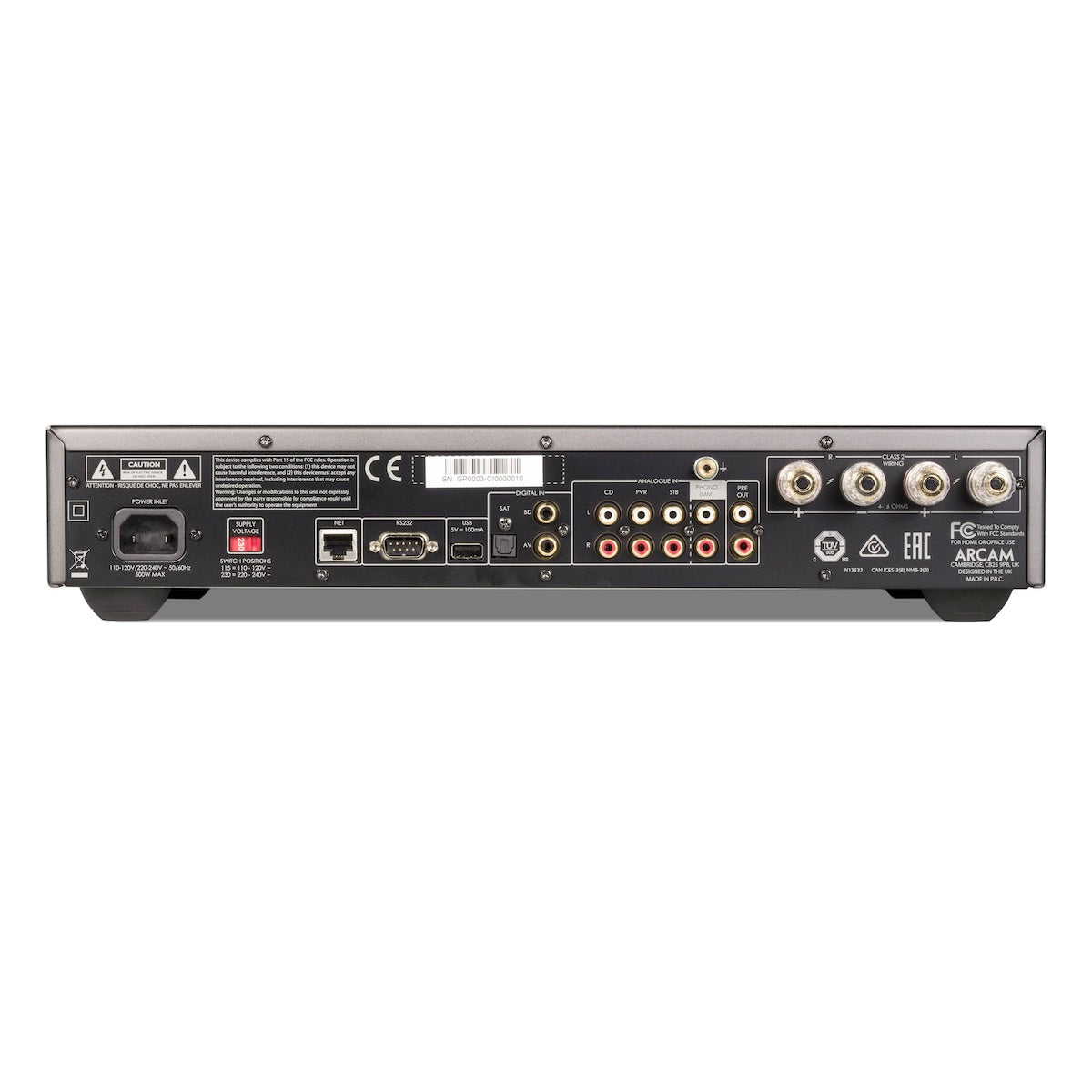 Arcam SA20 - Class G Integrated Amplifier - AVStore