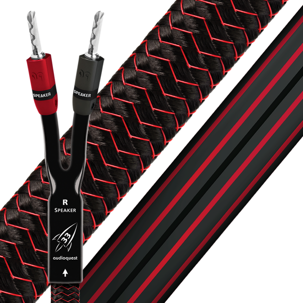 audioquest スピーカーケーブル Rocket 33.2 AudioQuest Rocket 33 Speaker Cable - Pair